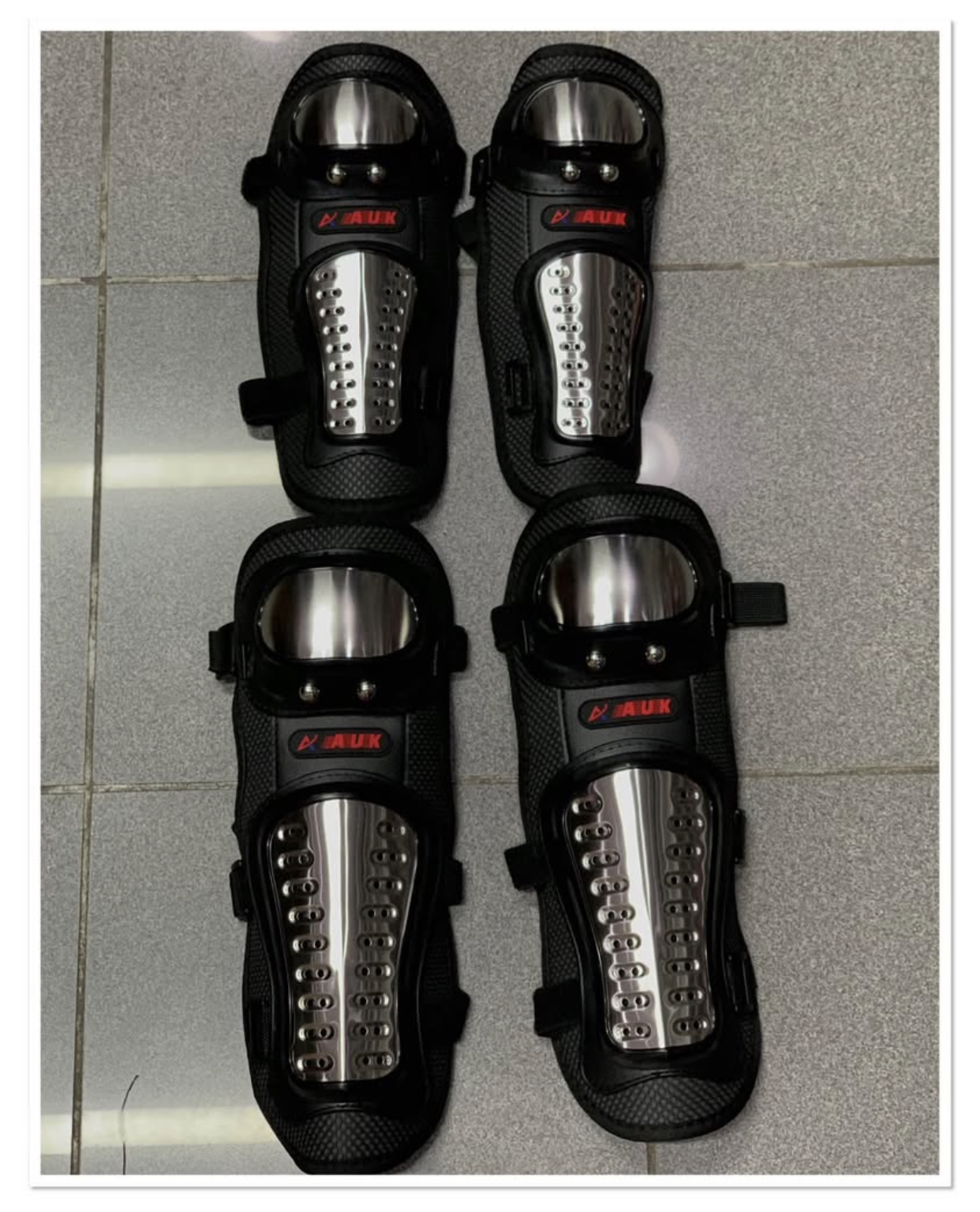 AUK METAL DİZLİK DİRSEKLİK SET 2005