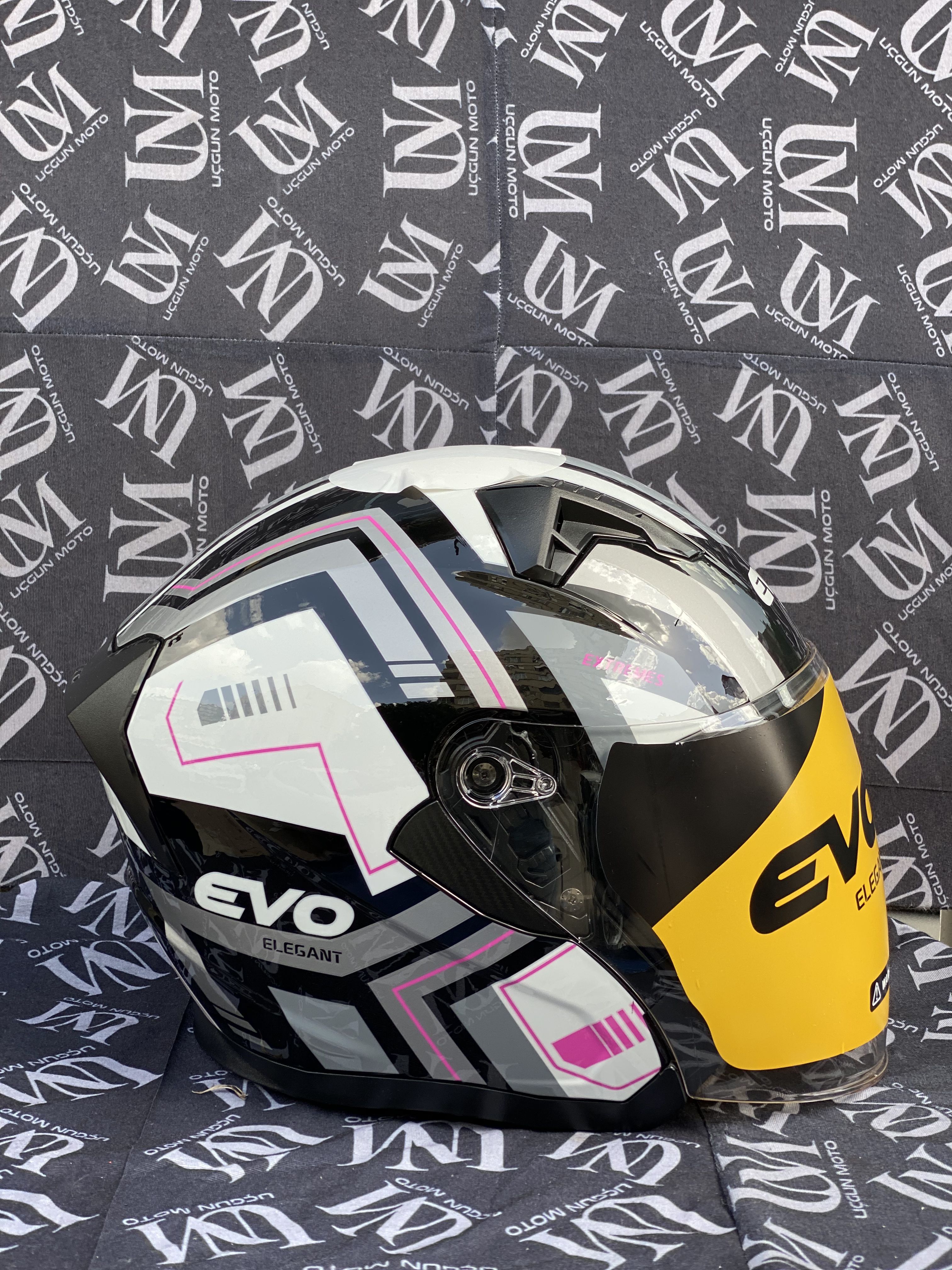 EVO G&Uuml;NEŞ G&Ouml;ZL&Uuml;KL&Uuml; YARIM KASK