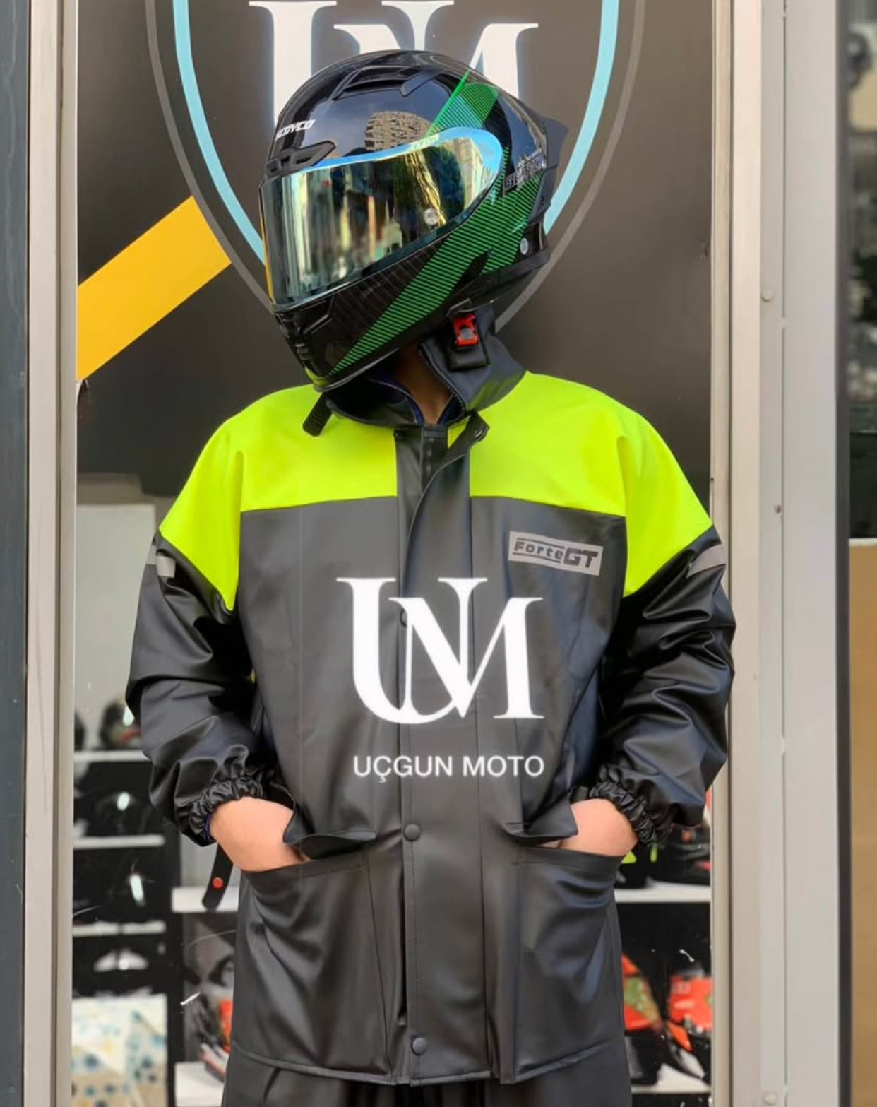 FORTE GT ALT &Uuml;ST YAĞMURLUK TAKIM 