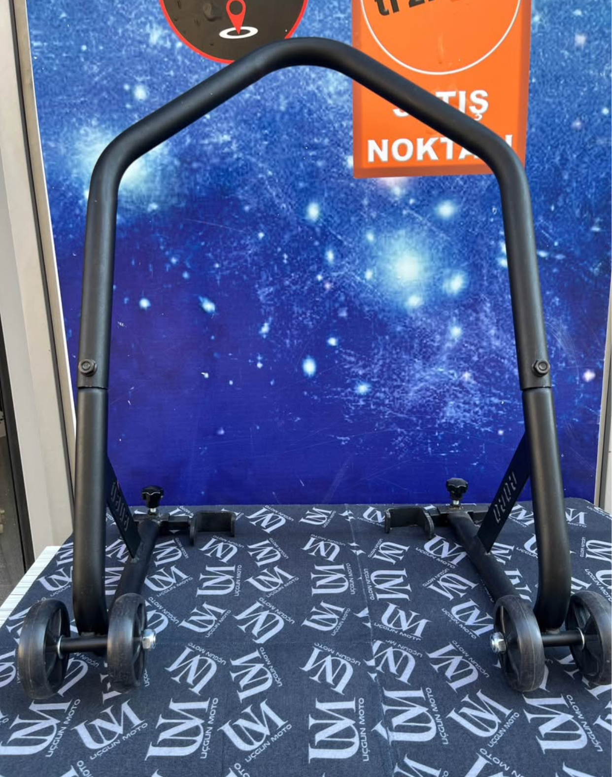 GOGO 3 PAR&Ccedil;A MOTOSİKLET KALDIRMA SEHPASI