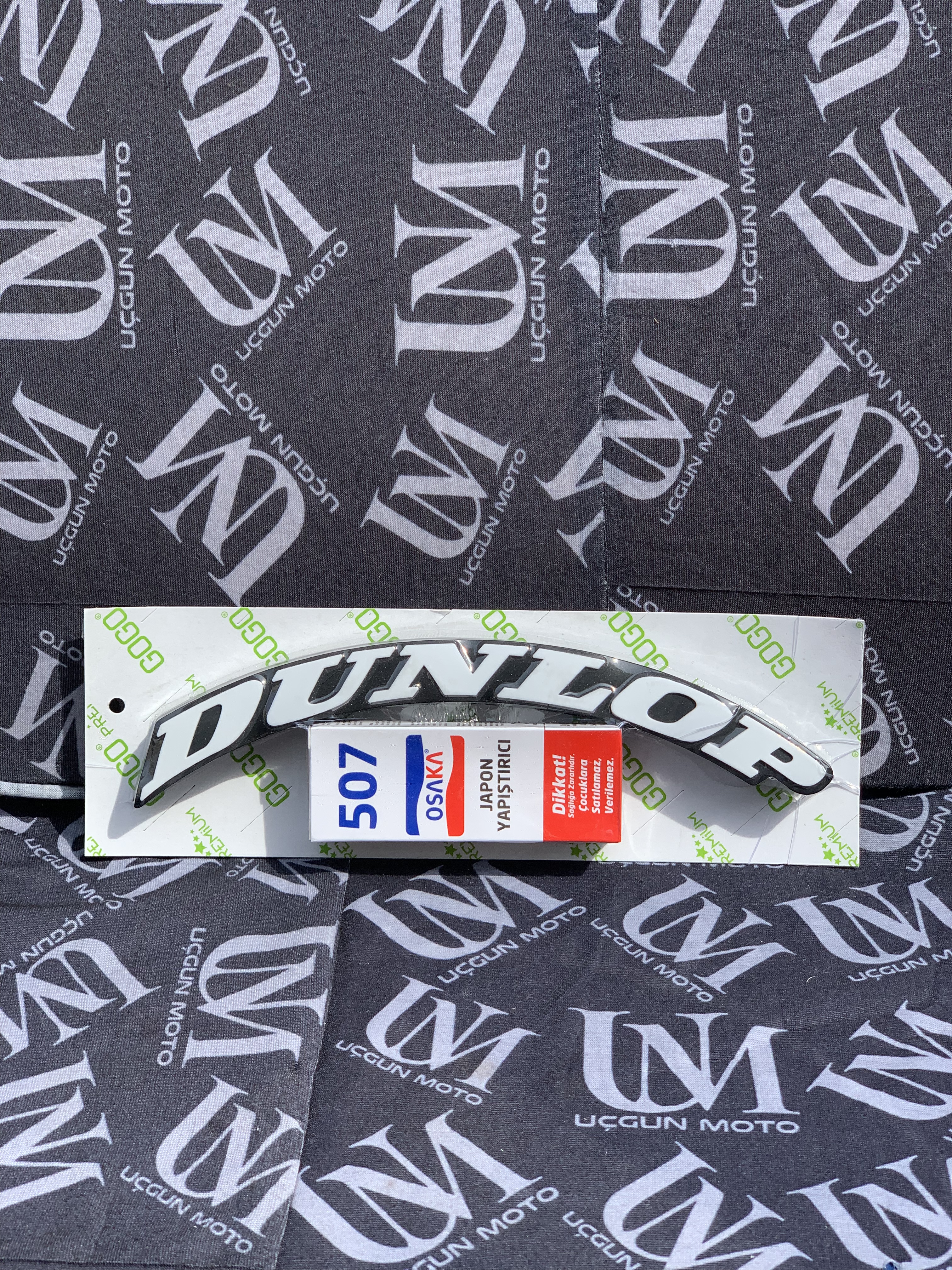 GOGO DUNLOP LASTİK YAZISI 
