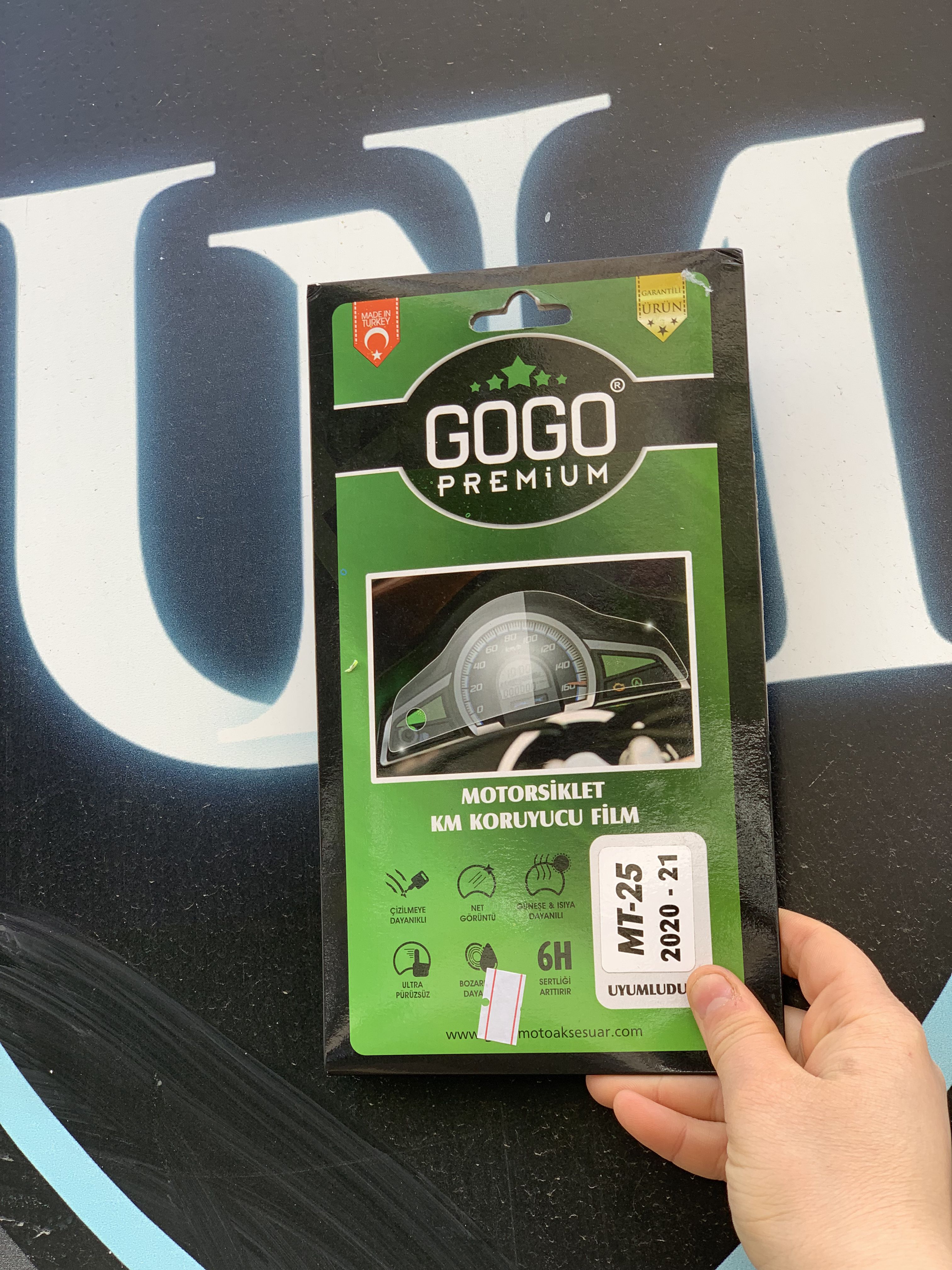 GOGO MT25 2020-2021 UYUMLU KM KORUYUCU 