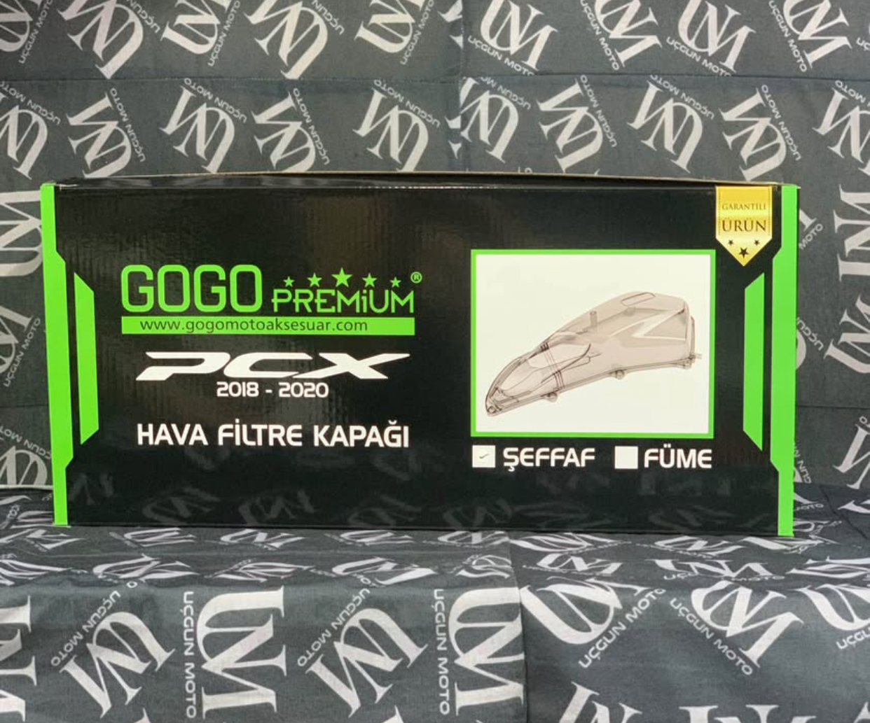 GOGO PCX 2018/2020 UYUMLU ŞEFFAF HAVA FİLTRE KAPAĞI 