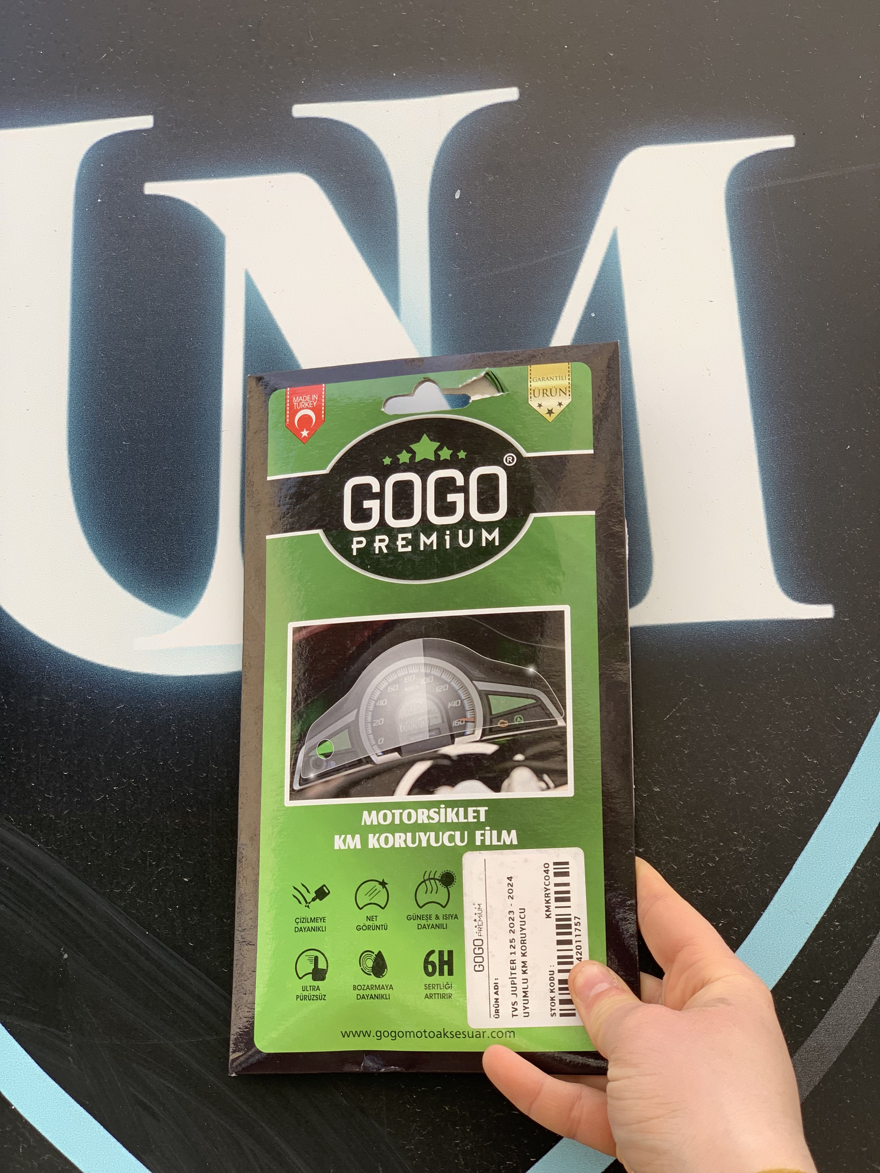 GOGO TVS JUPİTER 2023-2024 UYUMLU MOTOSİKLET KM KORUYUCU