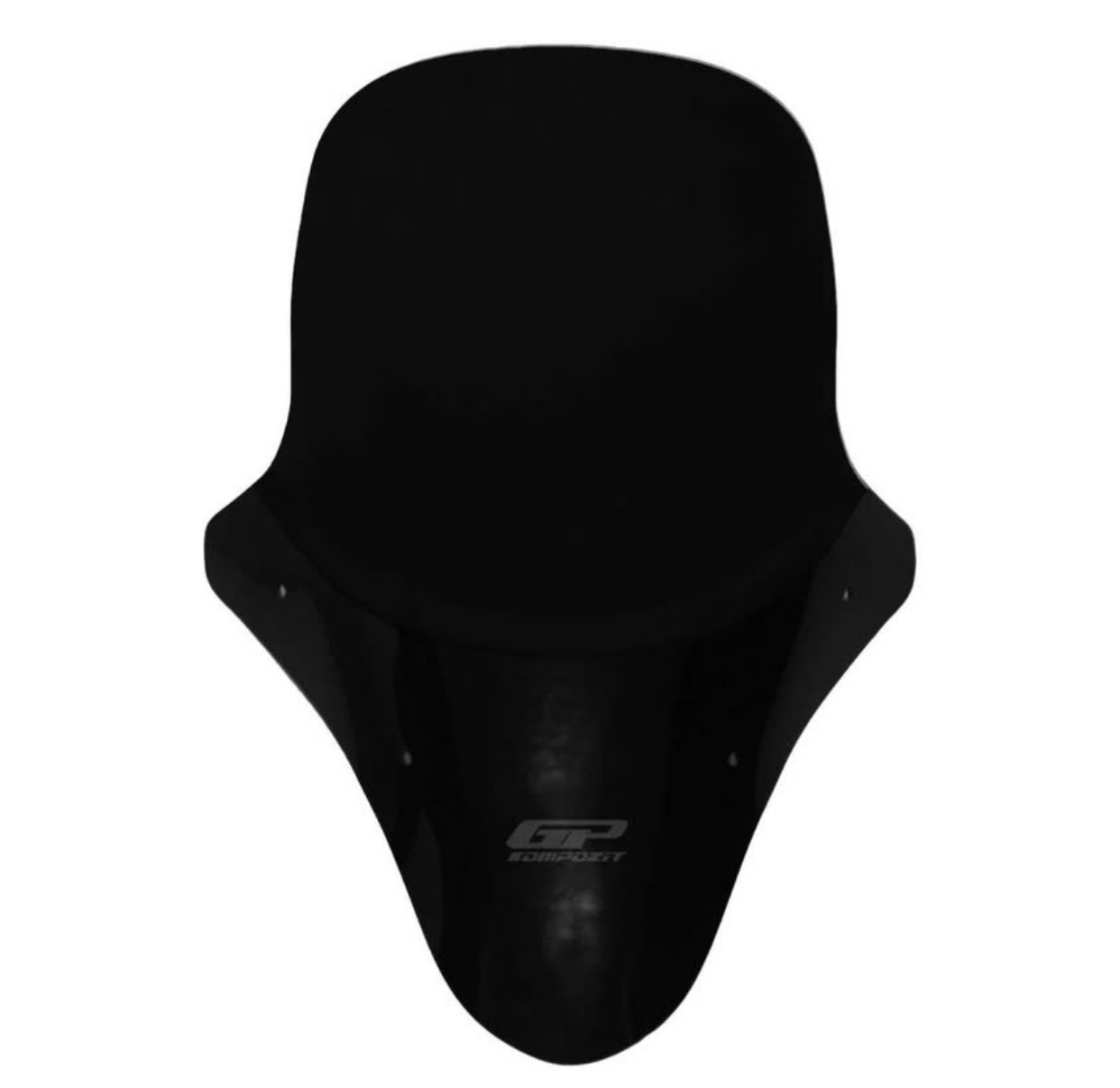 GP Kompozit Honda PCX 125 2018-2020 Uyumlu &Ouml;n Cam Siyah 65 cm