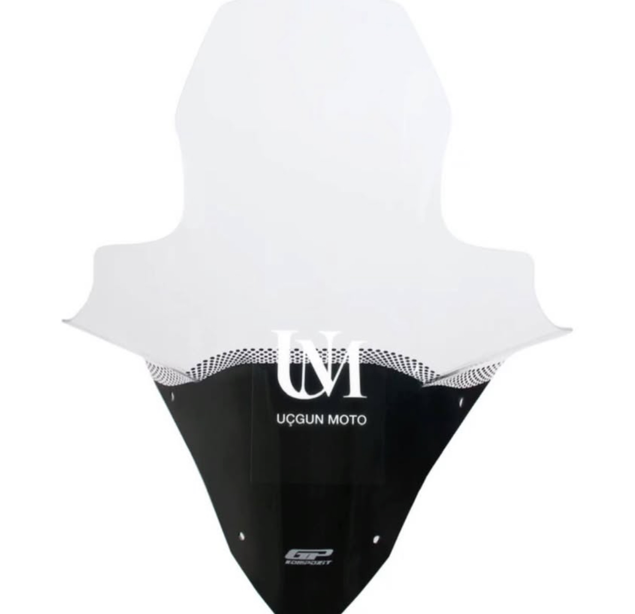 GP KOMPOZİT HONDA PCX 125/150 2021-2024 UYUMLU ELCİKLİ &Ouml;N CAM F&Uuml;ME 78 CM