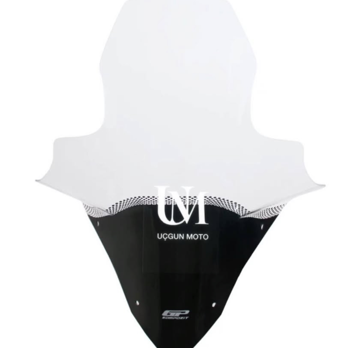 GP KOMPOZİT HONDA PCX 125/150 2021-2024 UYUMLU ELCİKLİ &Ouml;N CAM F&Uuml;ME 78 CM