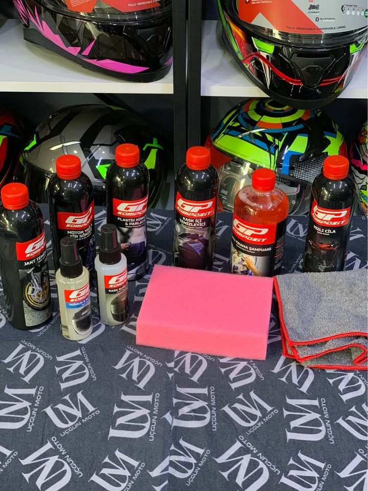 GP KOMPOZİT MOTOSİKLET BAKIM VE TEMİZLİK SETİ KOVA