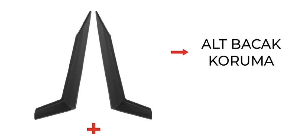 GP KOMPOZİT PCX 2025 UYUMLU ALT BACAK KORUMA 