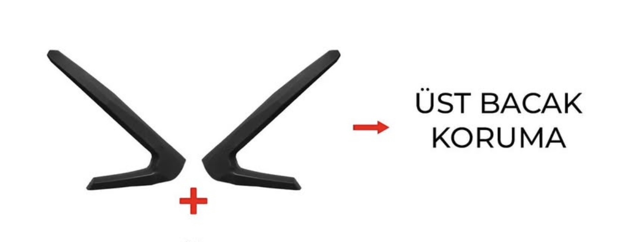 GP KOMPOZİT PCX 2025 UYUMLU &Uuml;ST BACAK KORUMA 