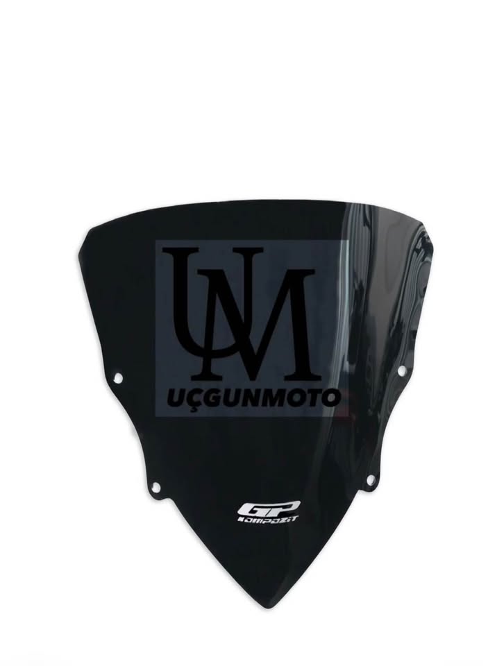 GP Kompozit RKS R250 2022-2024 Uyumlu &Ouml;n Cam Siyah 38cm