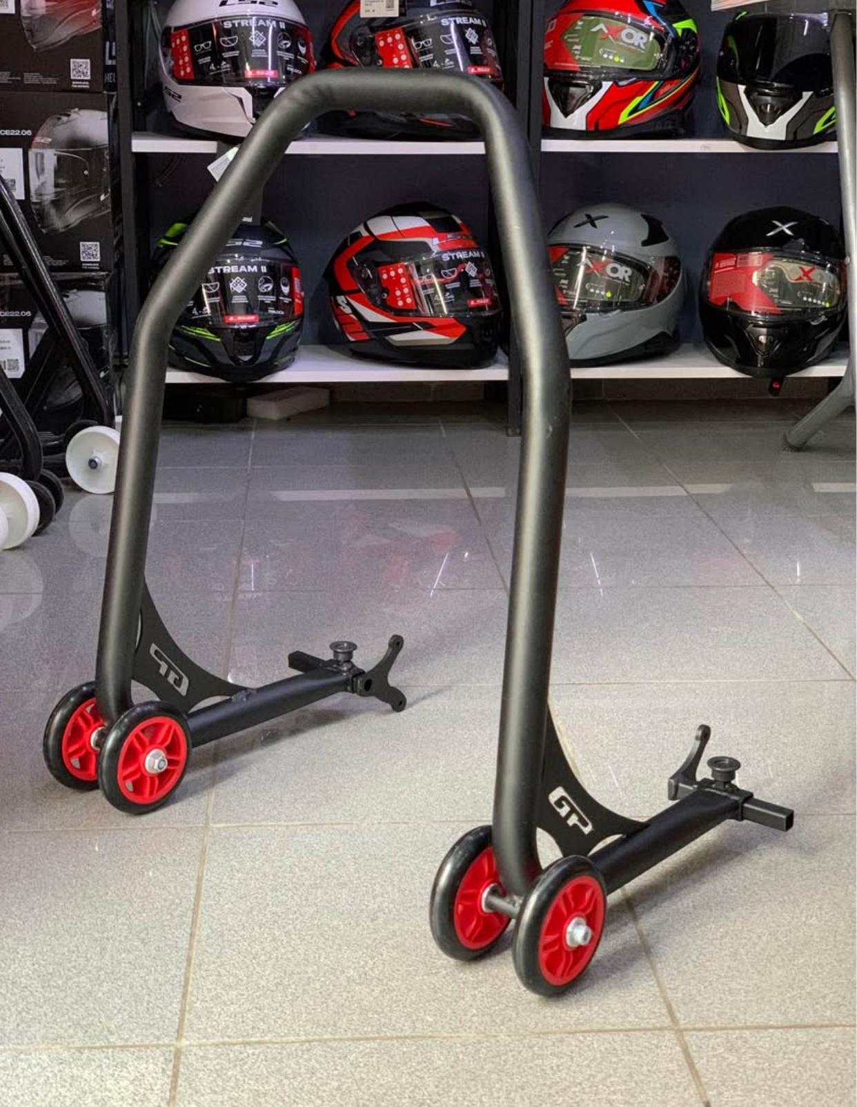 GP KOMPOZİT UNIVERSAL MOTOSİKLET KALDIRMA SEHPASI TAKOZDAN