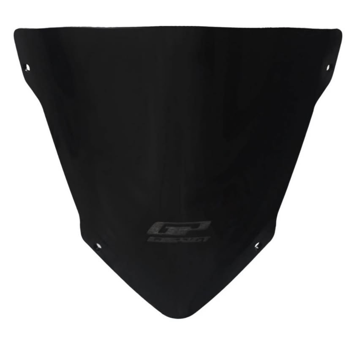 GP Kompozit Yamaha MT-25 2020-2026 Uyumlu Spor Cam Siyah 24 cm