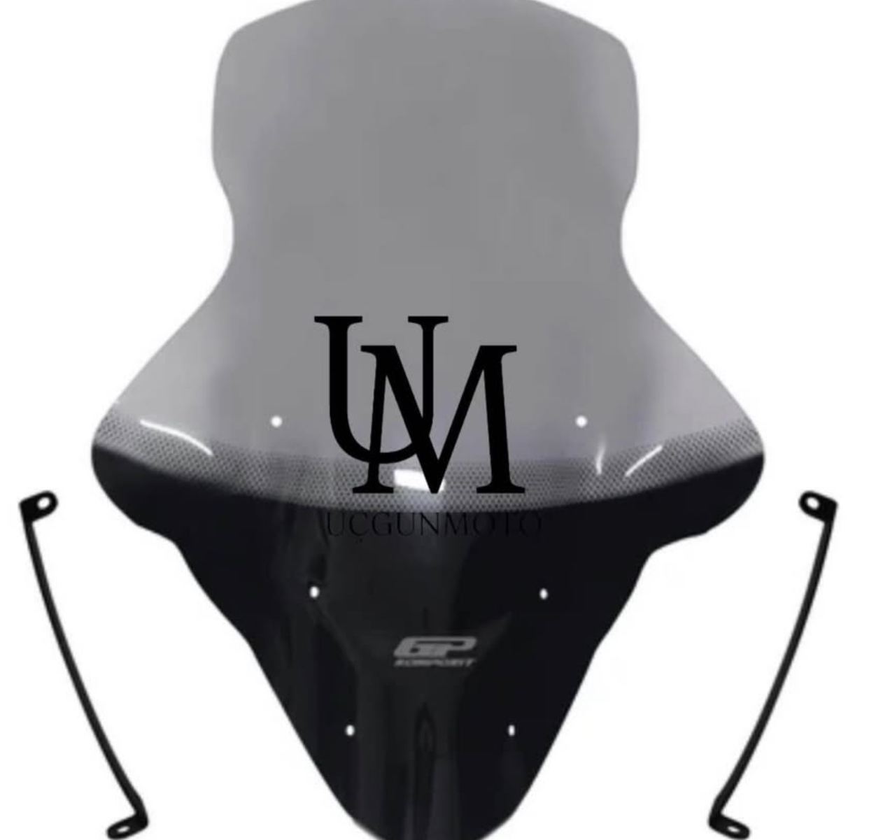 GP KOMPOZİT YAMAHA NMAX 125/155 2015-2020 UYUMLU BASKILI &Ouml;N CAM F&Uuml;ME 74 CM