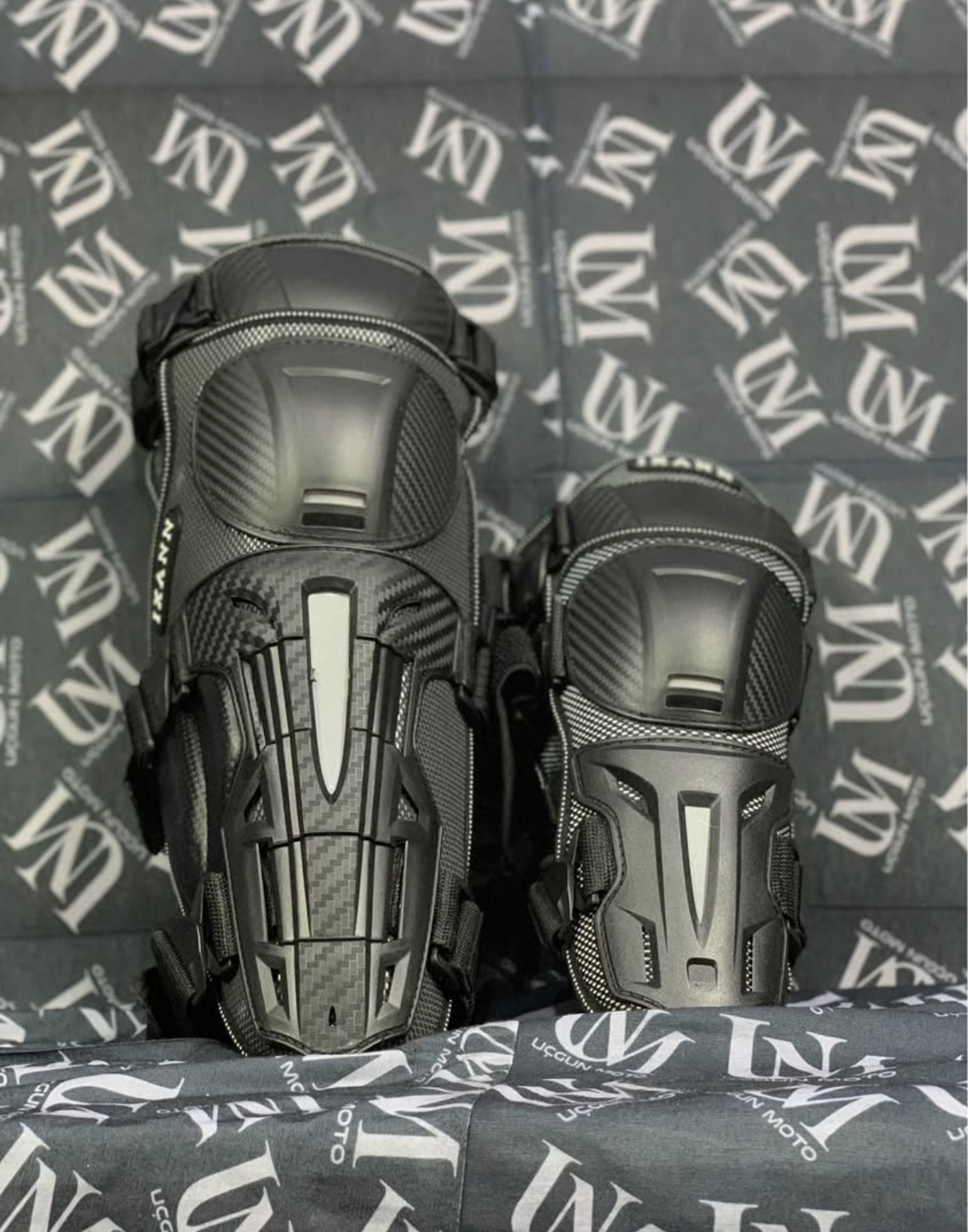 IXANN P38 KARBON DİZLİK - DİRSEKLİK SET