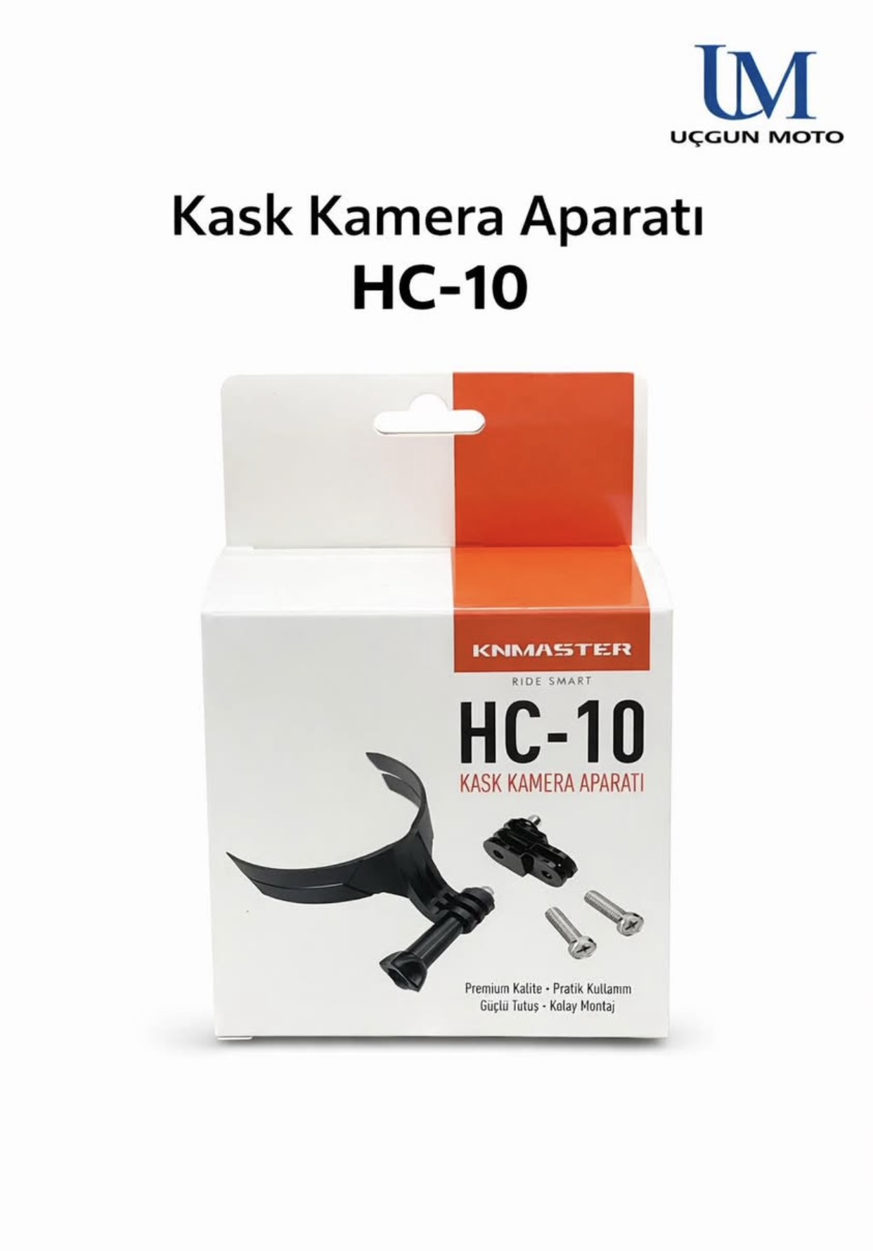 KNMASTER HC-10 KASK İ&Ccedil;İN KAMERA TUTUCU 