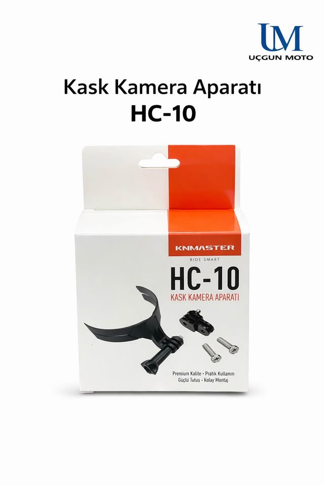 KNMASTER HC-10 KASK İ&Ccedil;İN KAMERA TUTUCU