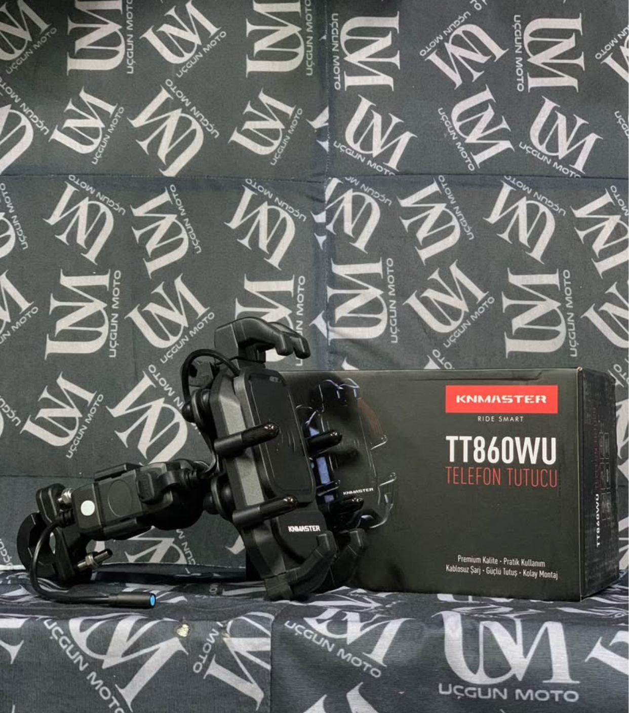 KNMASTER TT860WU ŞARJLI TELEFON TUTUCU