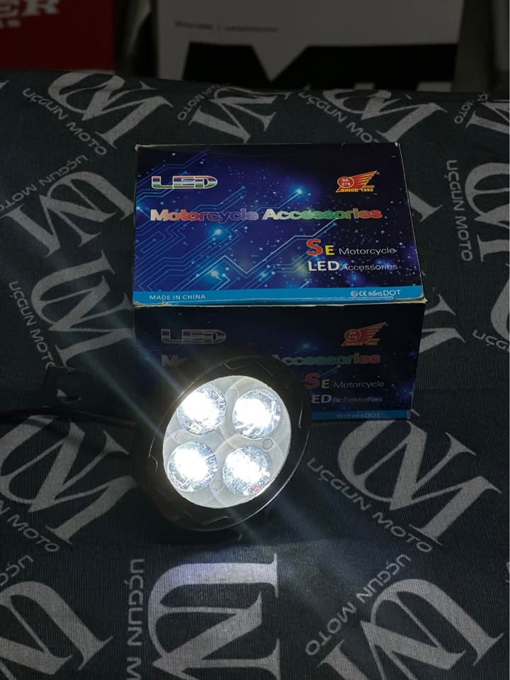 LEDLİ MOTOSİKLET SİS FARI