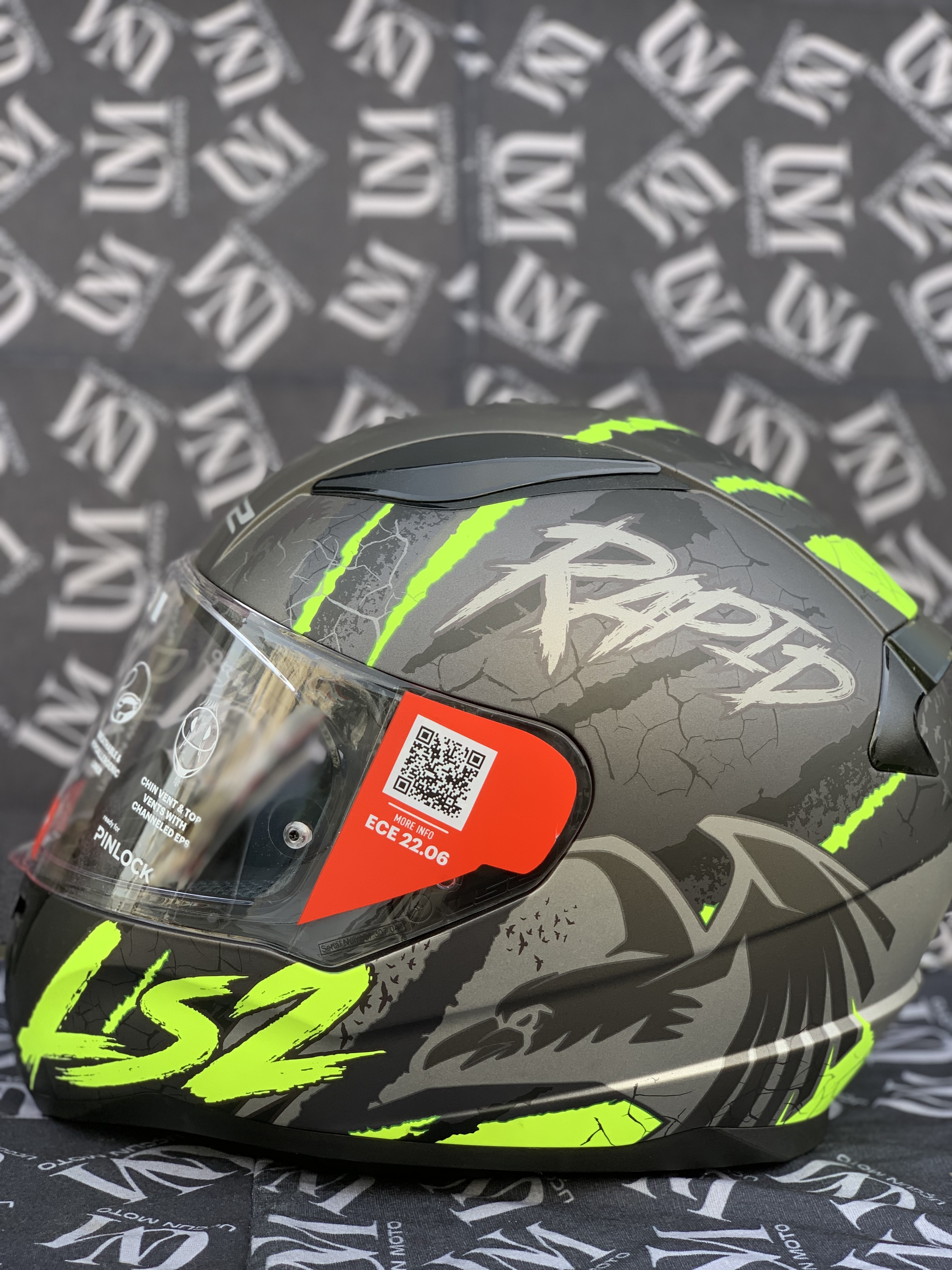 LS2 RAPID II FULLFACE KASK