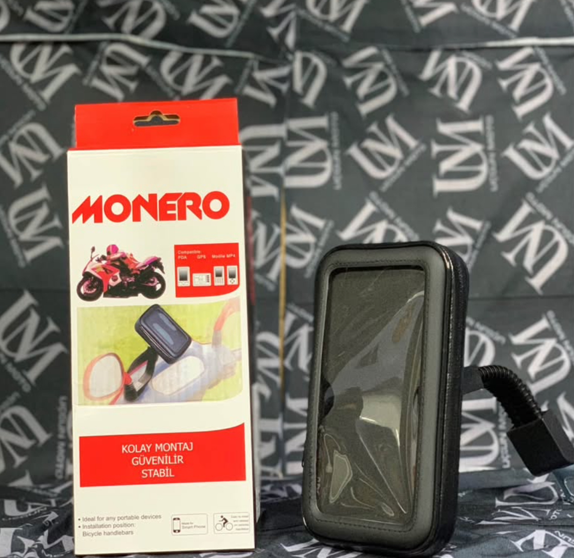 MONERO FERMUARLI SU GE&Ccedil;İRMEZ AYNA BAĞLANTILI TELEFON TUTUCU 