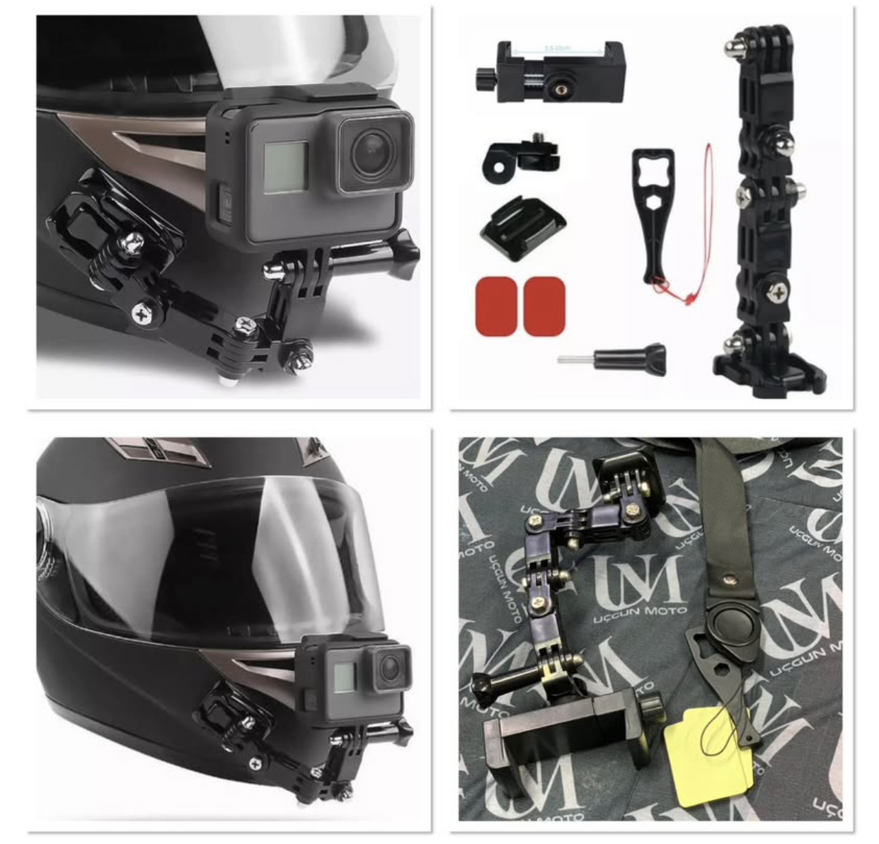 MTS XT91 KASK İ&Ccedil;İN KAMERA TELEFON TUTUCU