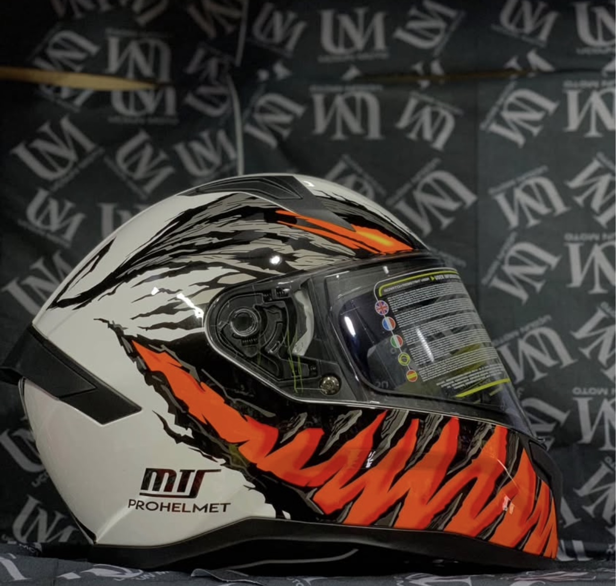 MTS-910 G&Uuml;NEŞ G&Ouml;ZL&Uuml;KL&Uuml; FULLFACE KASK