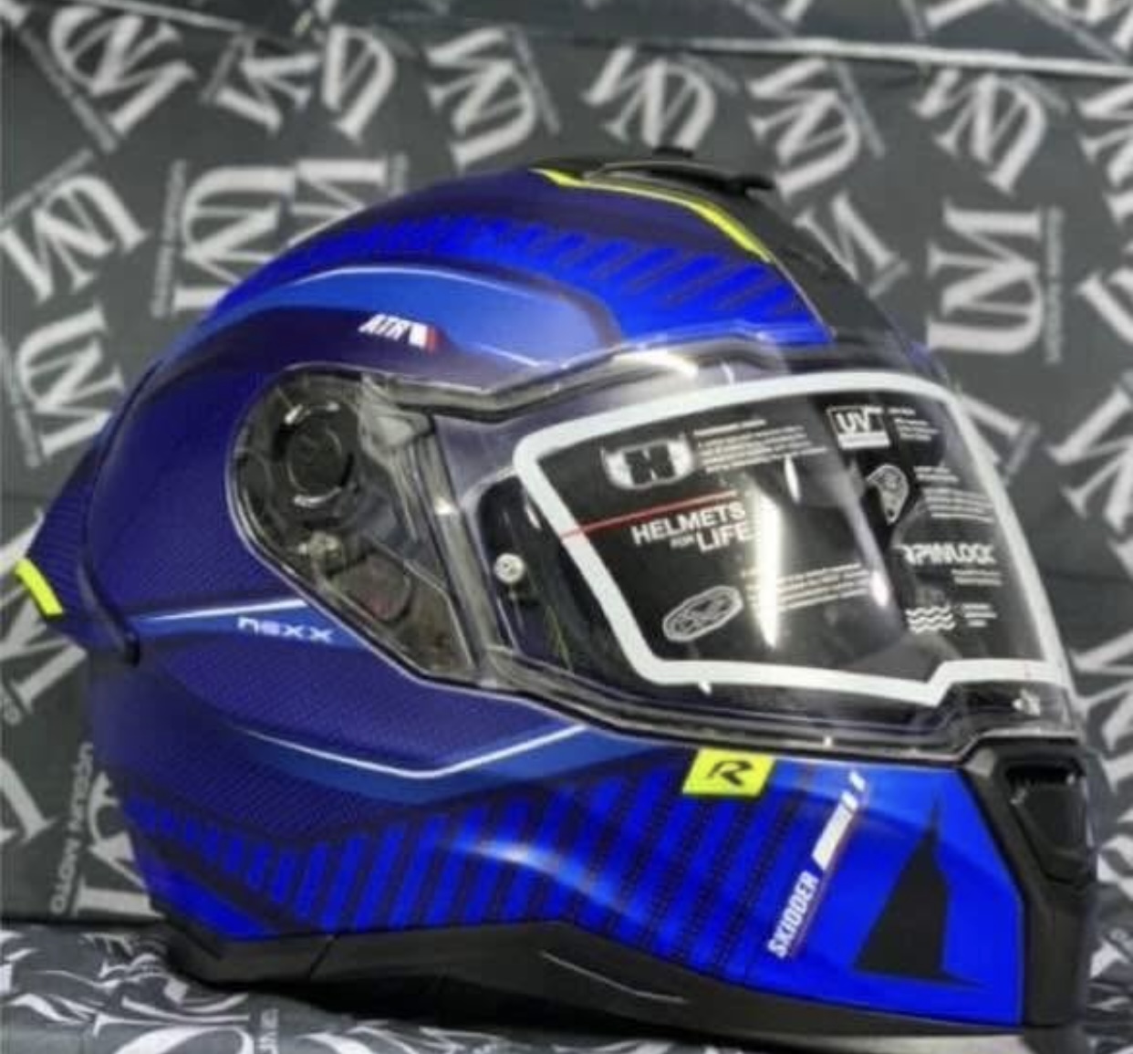 NEXX SX 100R SKIDDER FULLFACE KASK 