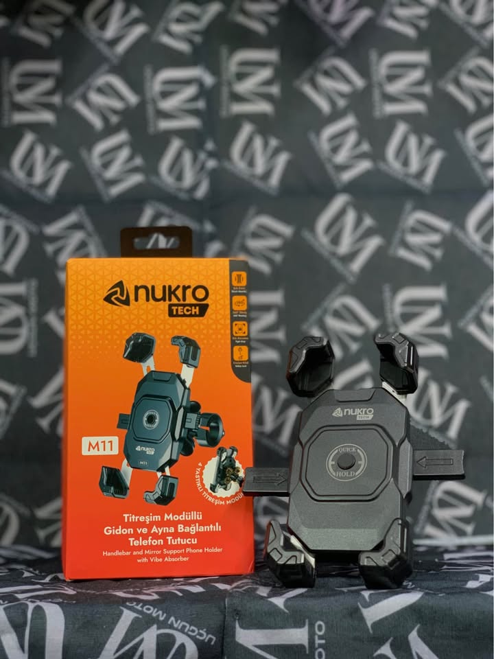 NUKRO TECH M11 TİTREŞİM MOD&Uuml;LL&Uuml; TELEFON TUTUCU