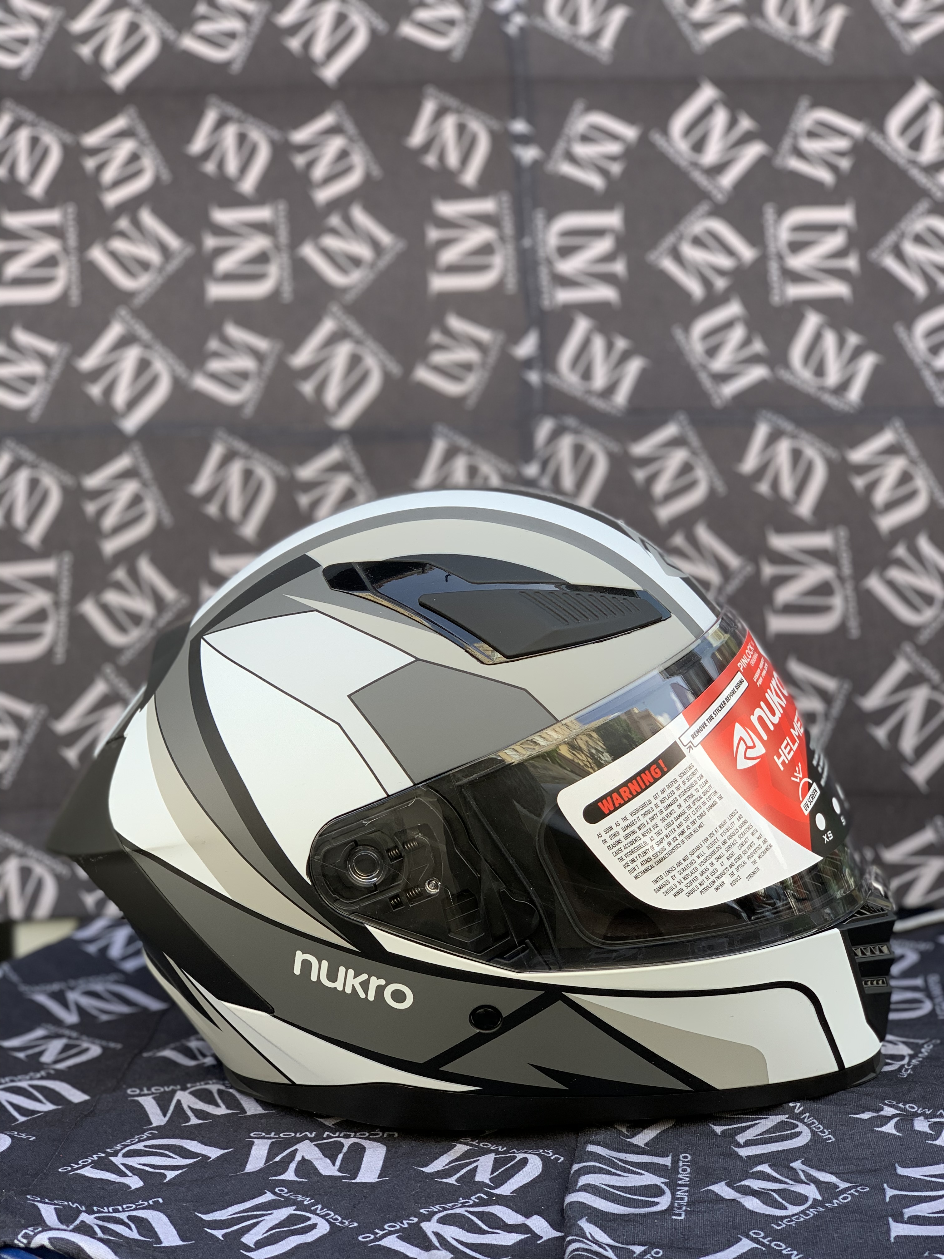NUKROTECH YM-853 G&Uuml;NEŞ G&Ouml;ZL&Uuml;KL&Uuml; FULLFACE KASK