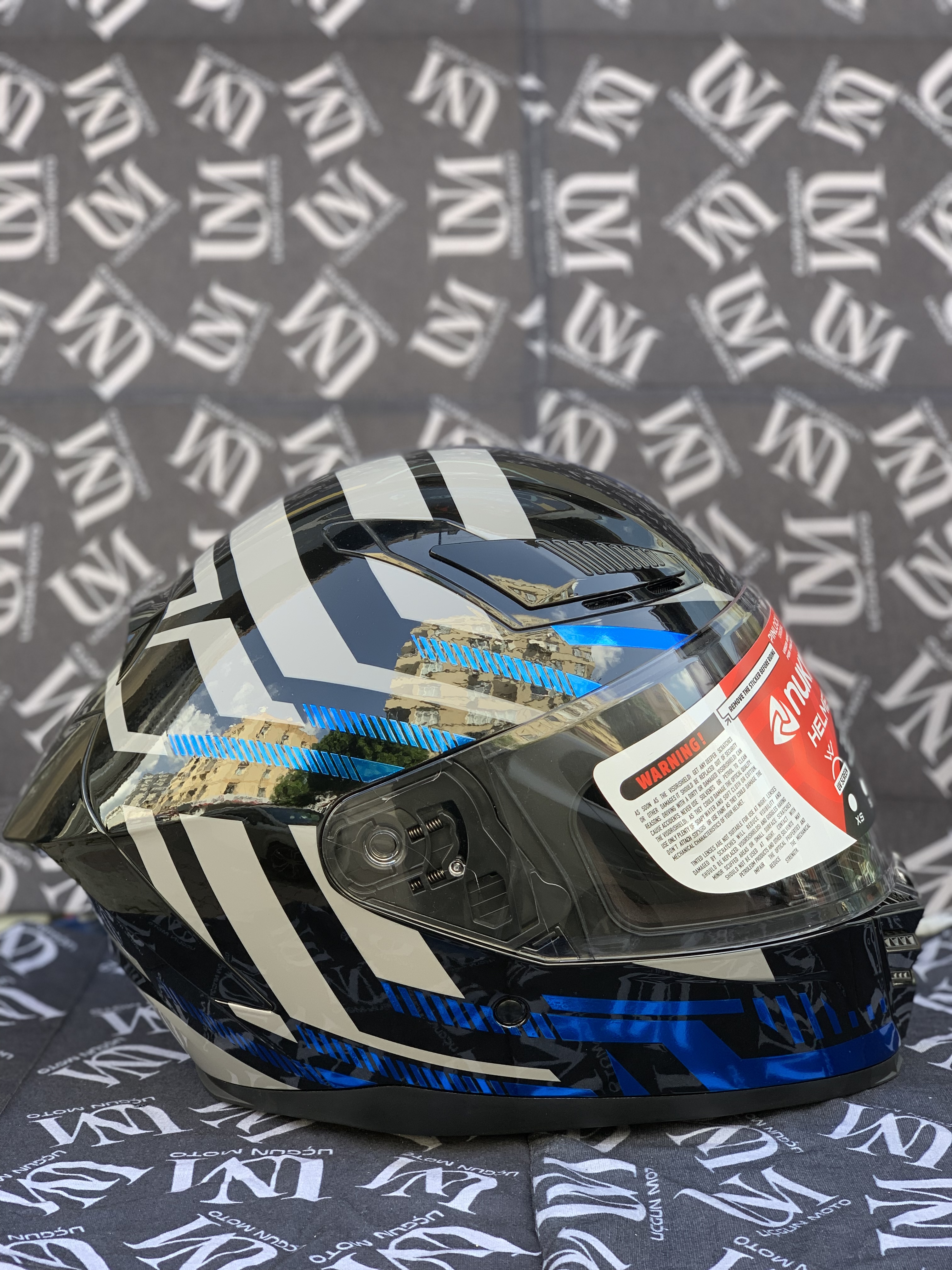NUKROTECH YM-853 G&Uuml;NEŞ G&Ouml;ZL&Uuml;KL&Uuml; FULLFACE KASK
