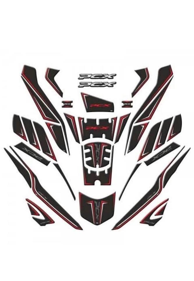 PCX 2025 UYUMLU 36 PAR&Ccedil;A TANK PAD