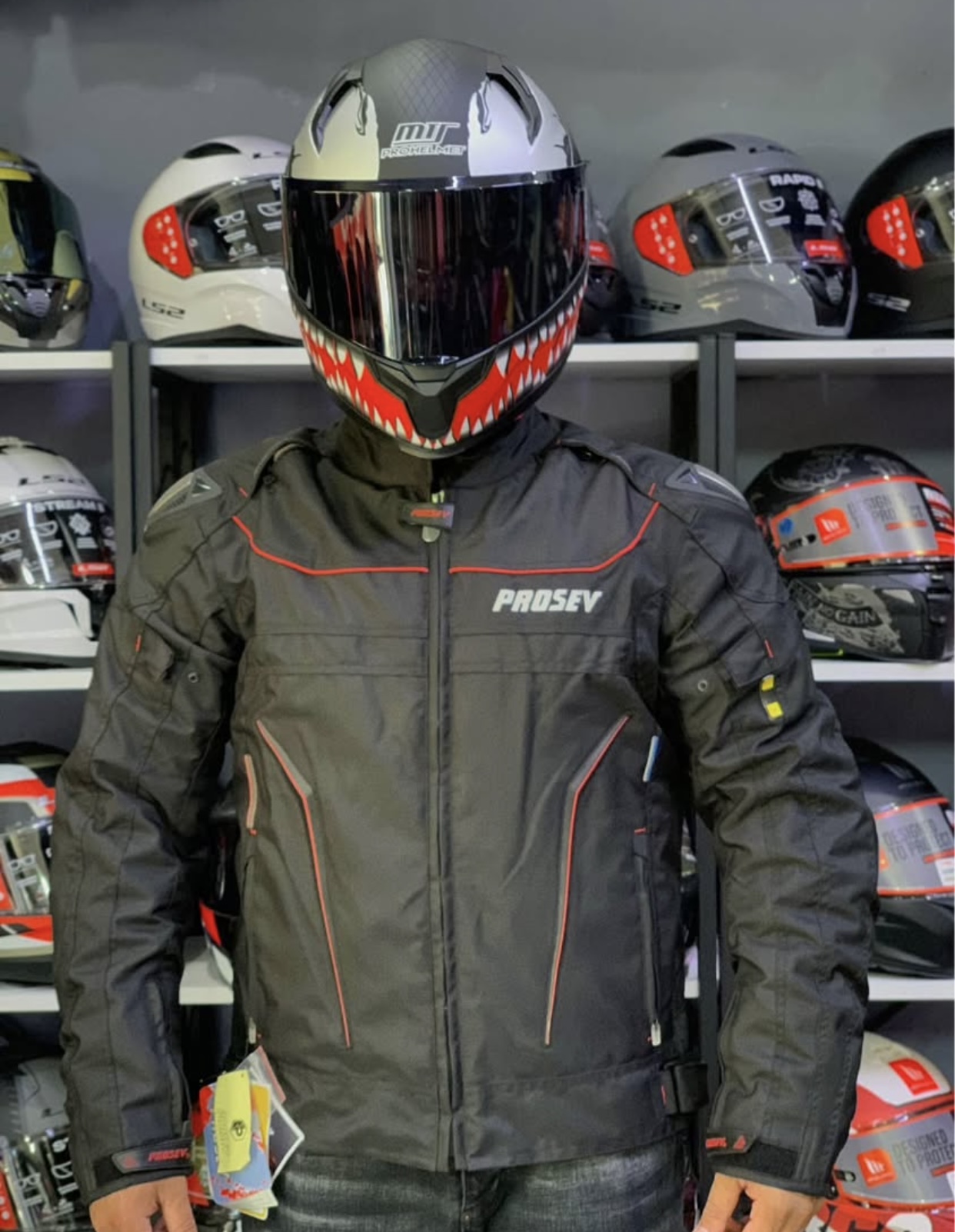 PROSEV 186 4 MEVSİM MOTORCU MONTU