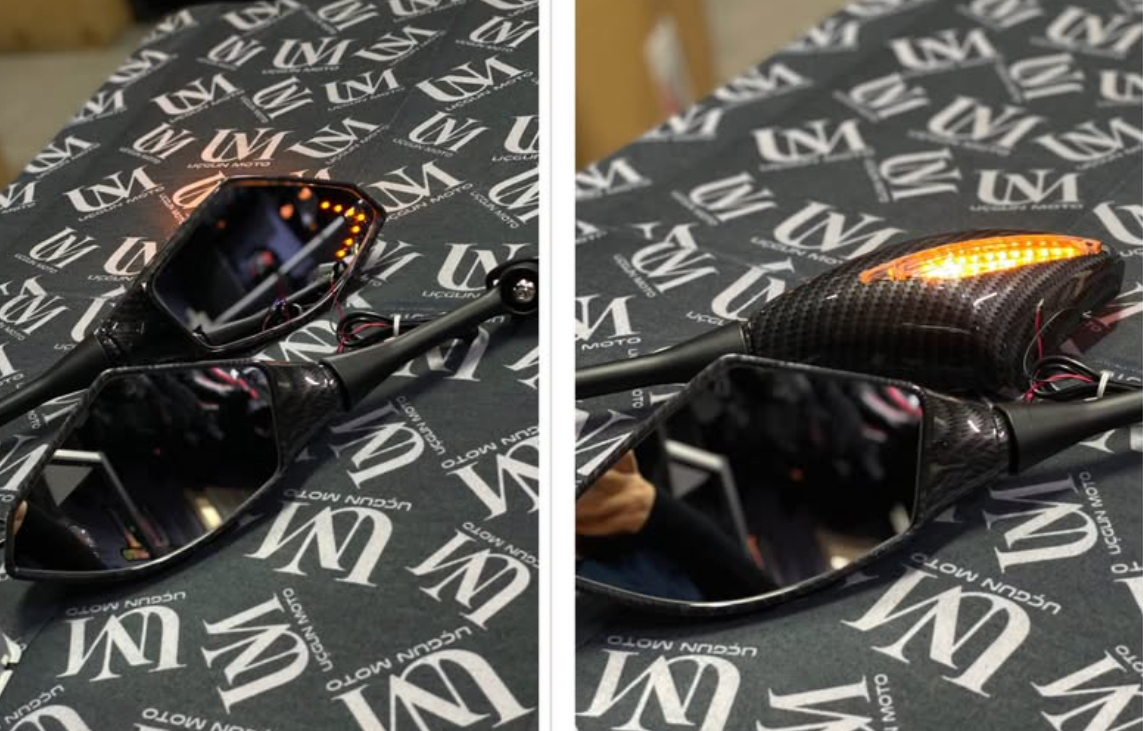 PSCRBN KALIN LEDLİ KARBON AYNA