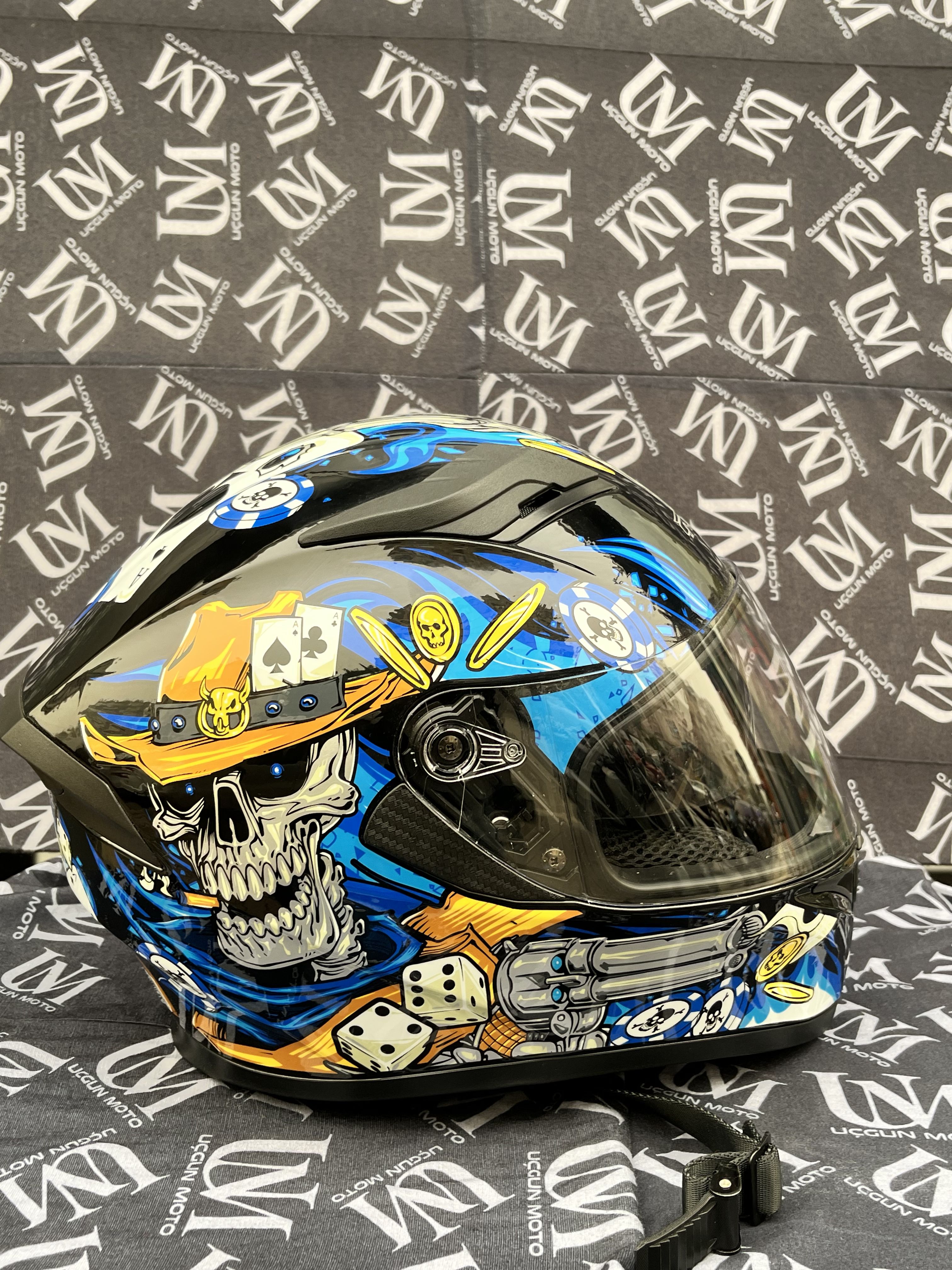 RS2 G&Uuml;NEŞ G&Ouml;ZL&Uuml;KL&Uuml; FULLFACE KASK 