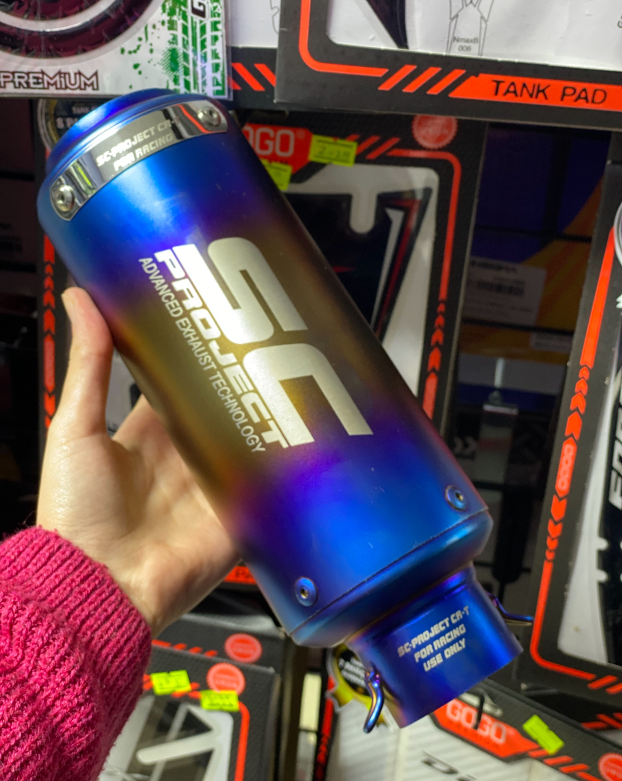 SC UNİVERSAL YUVARLAK EGZOZ 