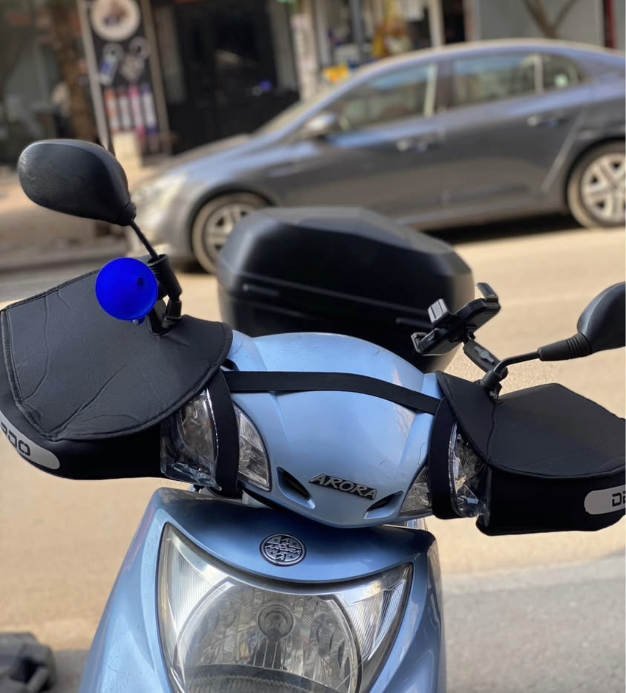 SCOOTER UYUMLU EL R&Uuml;ZGAR KORUMA