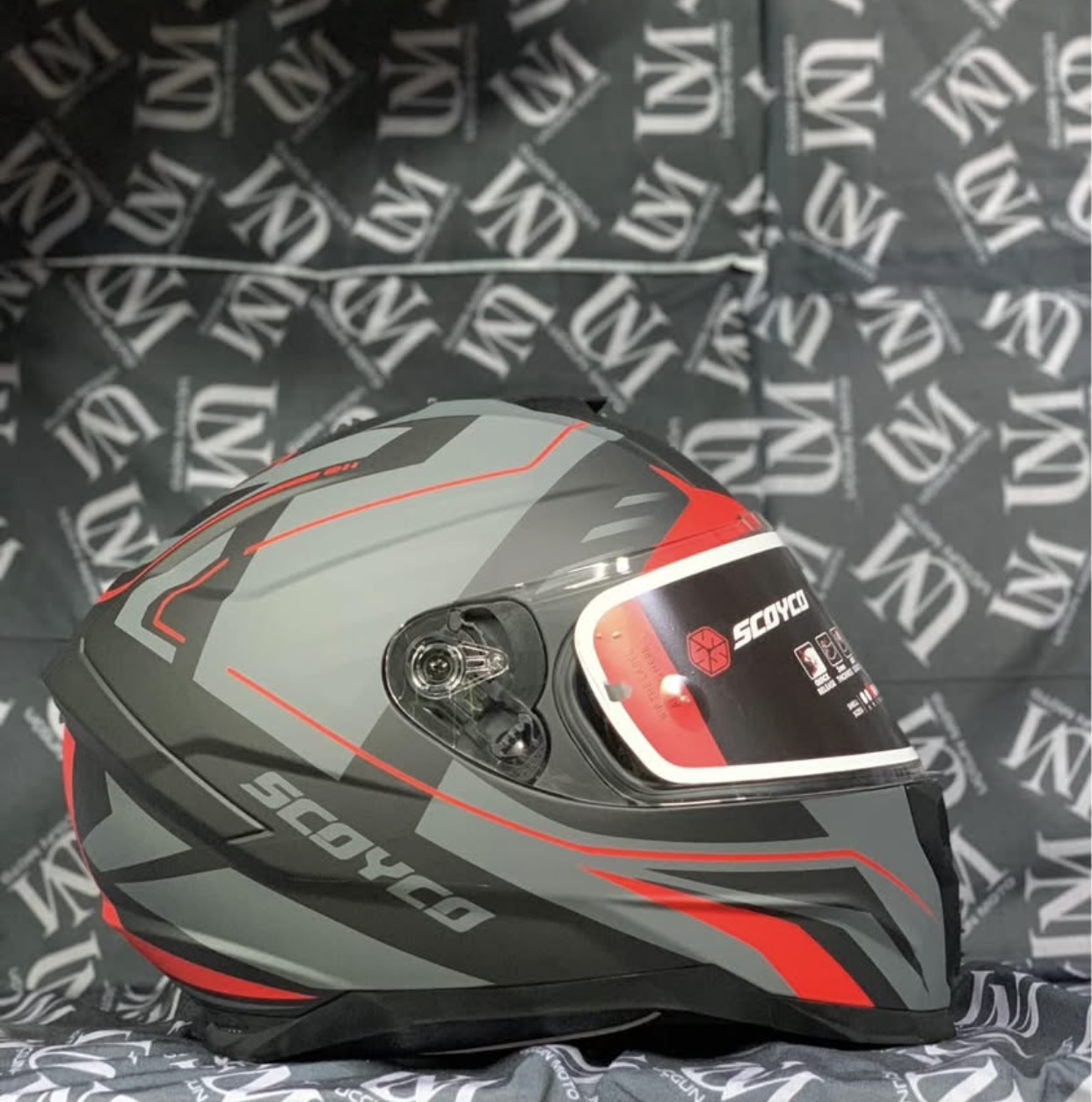 SCOYCO - 869 G&Uuml;NEŞ G&Ouml;ZL&Uuml;KL&Uuml;  FULLFACE KASK