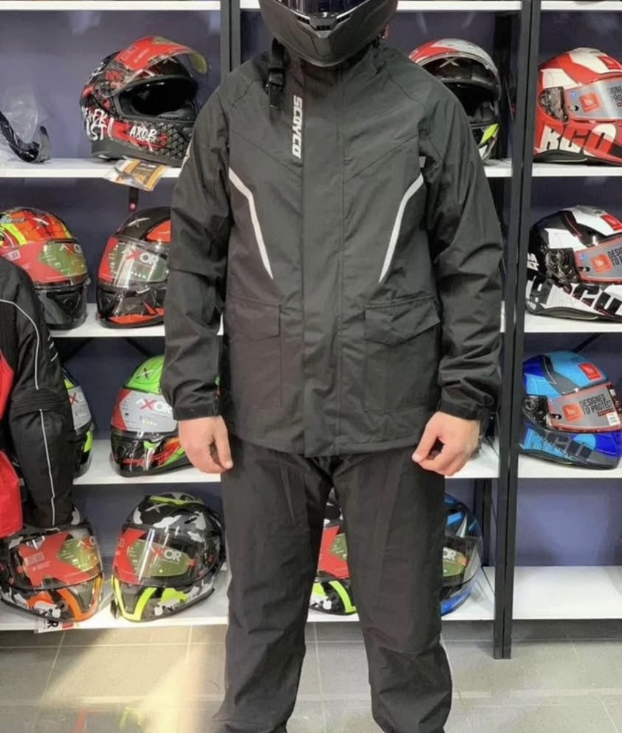 SCOYCO ALT &Uuml;ST TAKIM YAĞMURLUK 