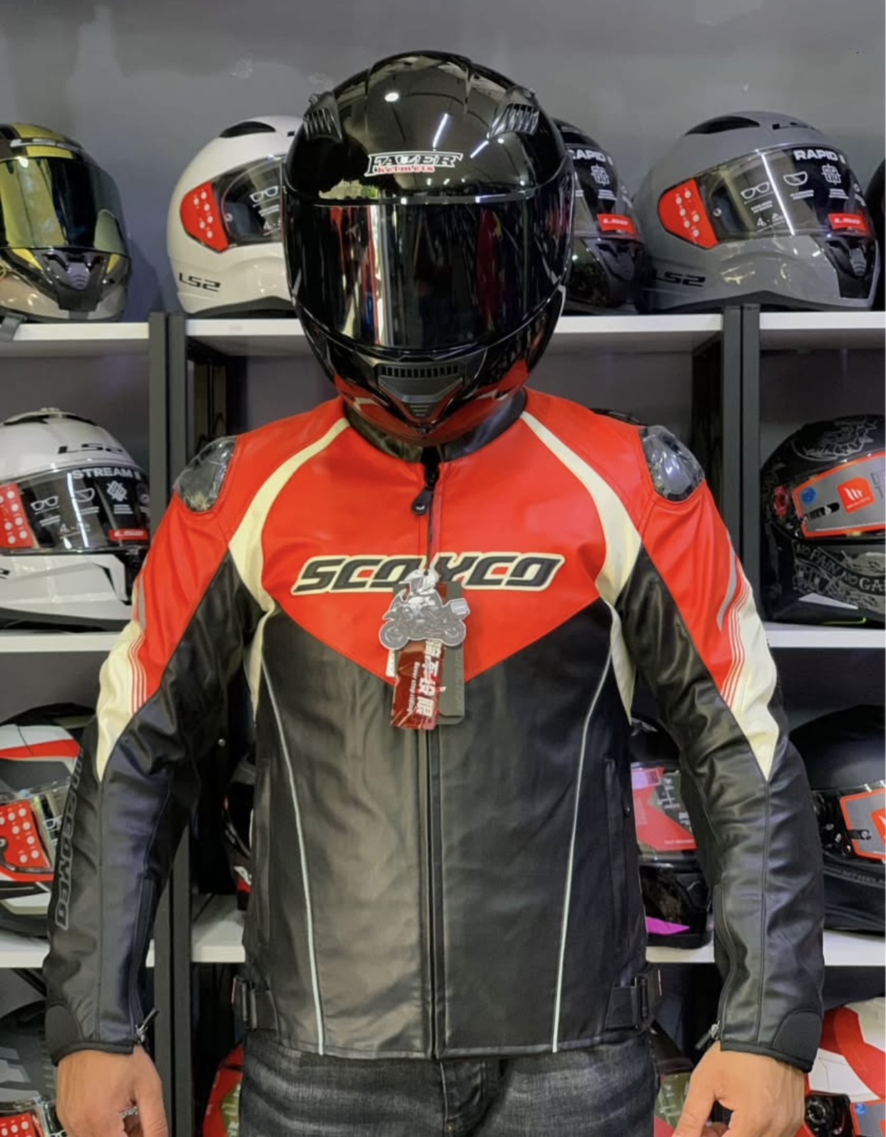 SCOYCO JK-187 4 MEVSİM FULL KORUMA  MOTORCU MONTU