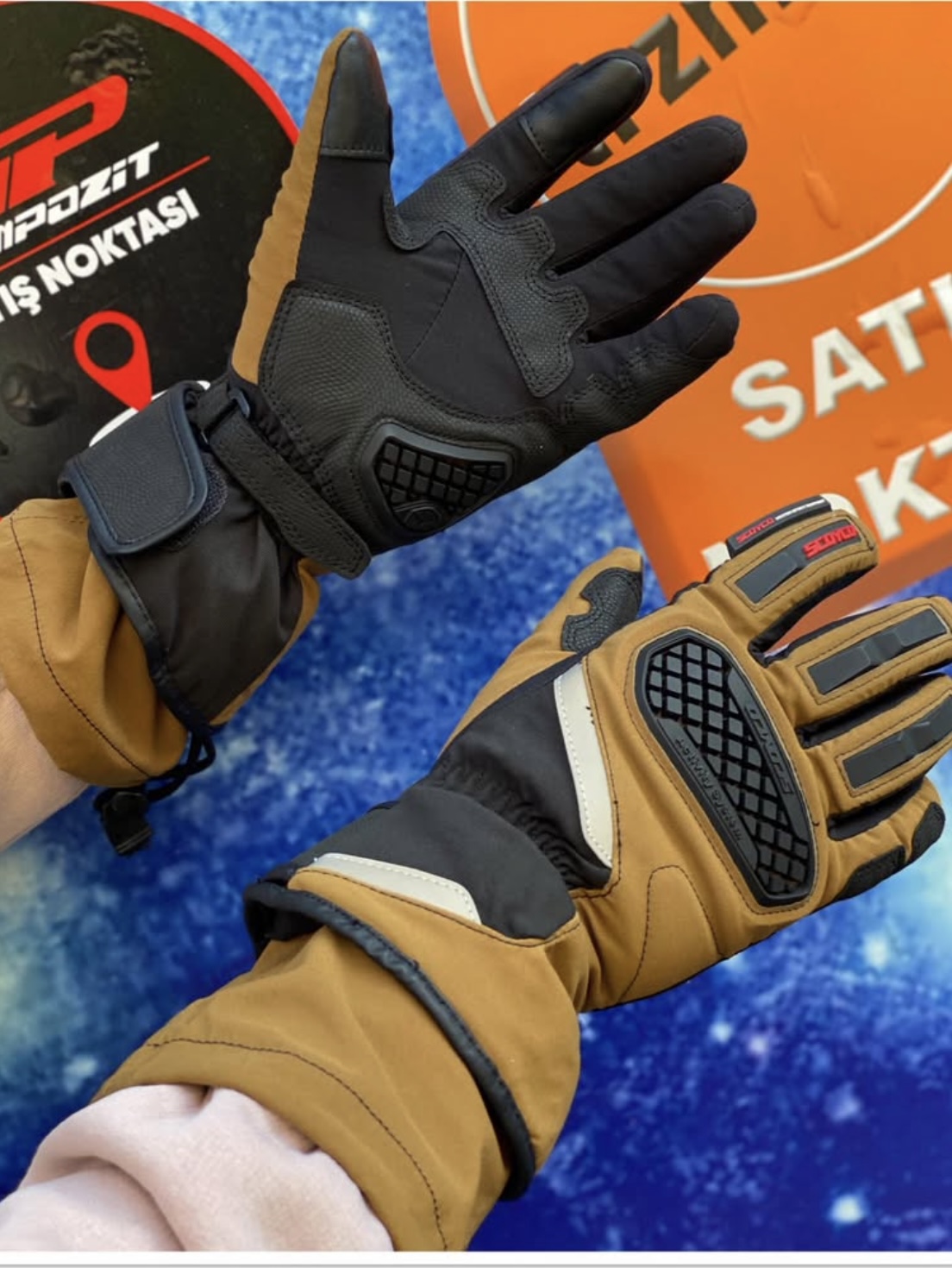 SCOYCO MC-48 KIŞLIK MOTORCU ELDİVENİ 