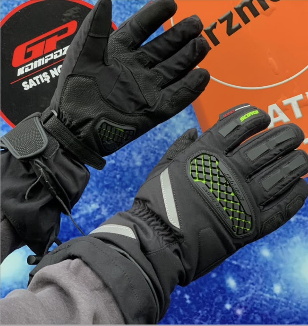 SCOYCO MC-48 KIŞLIK MOTORCU ELDİVENİ 