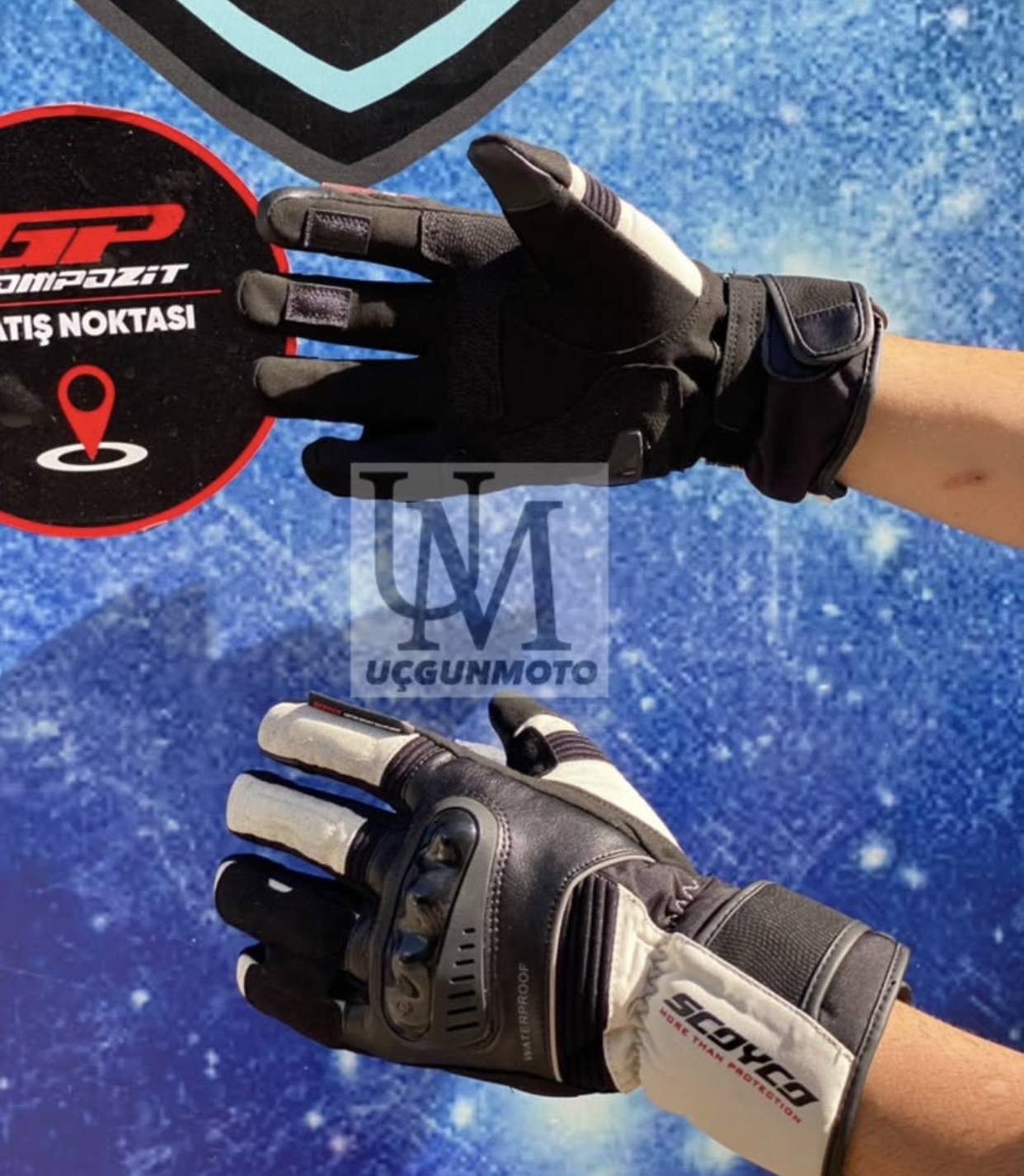 SCOYCO MC-82 KORUMALI KIŞLIK MOTORCU ELDİVENİ 