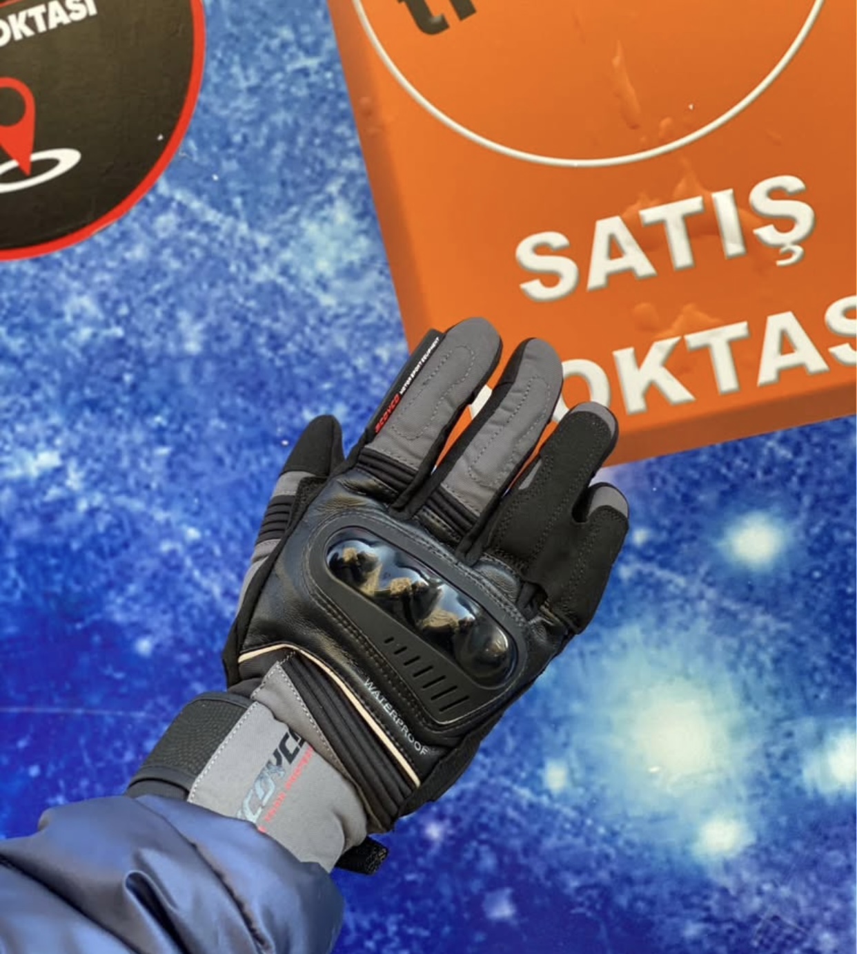 SCOYCO MC-82 KORUMALI KIŞLIK MOTORCU ELDİVENİ