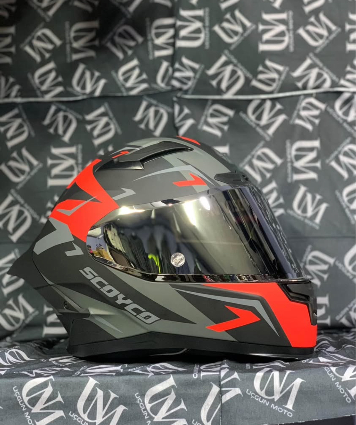 SCOYCO-871 G&Uuml;NEŞ G&Ouml;ZL&Uuml;KL&Uuml; FULLFACE KASK