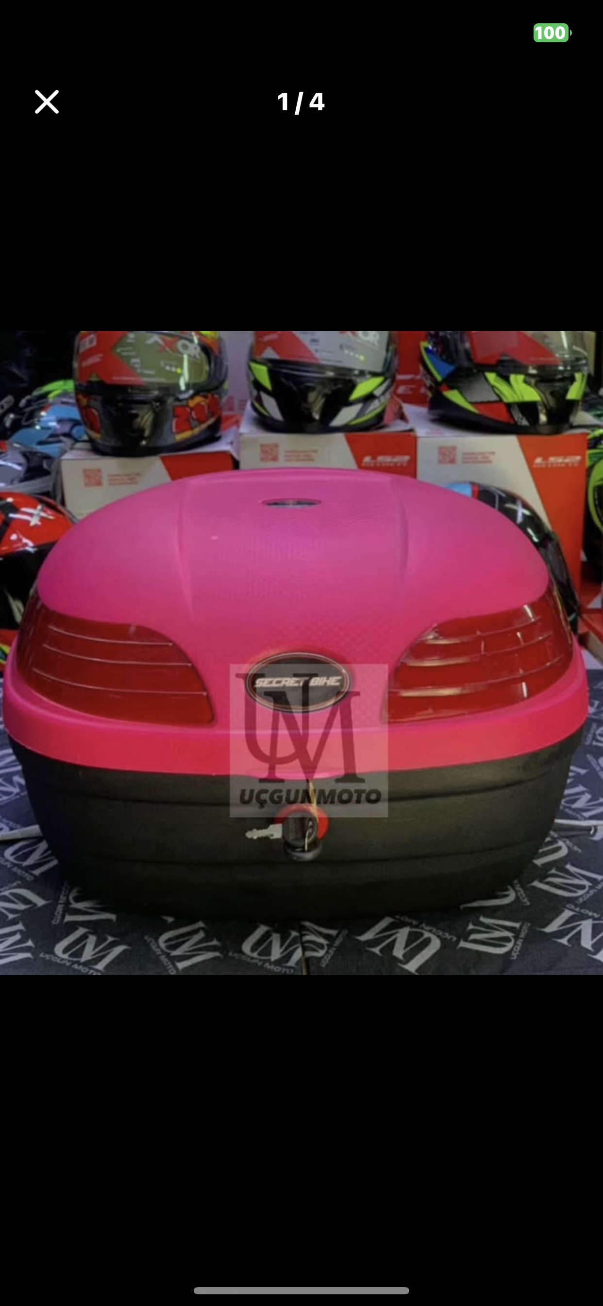 SECRET 32 LİTRE MOTOSİKLET BAGAJ &Ccedil;ANTA