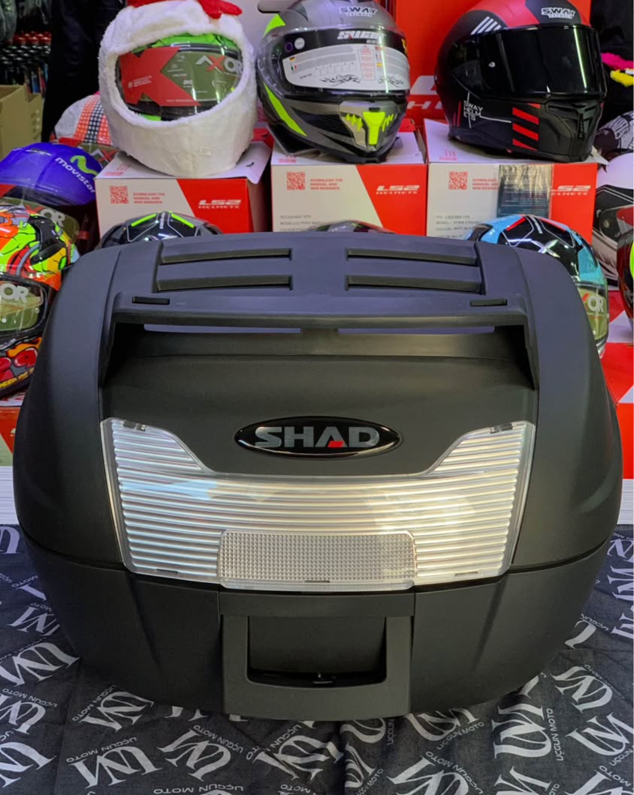 SHAD SH40 LİTRE MOTOSİKLET ARKA BAGAJ &Ccedil;ANTASI