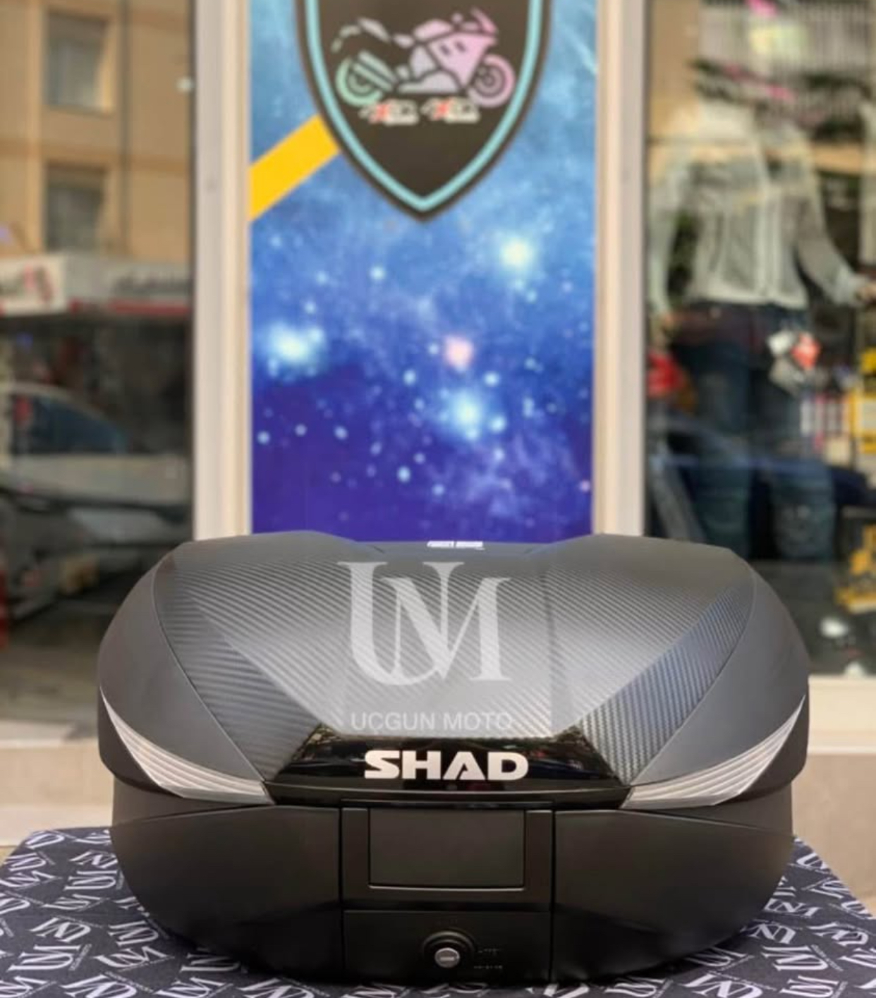 SHAD SH58X LİTRE MOTOSİKLET ARKA BAGAJ &Ccedil;ANTASI