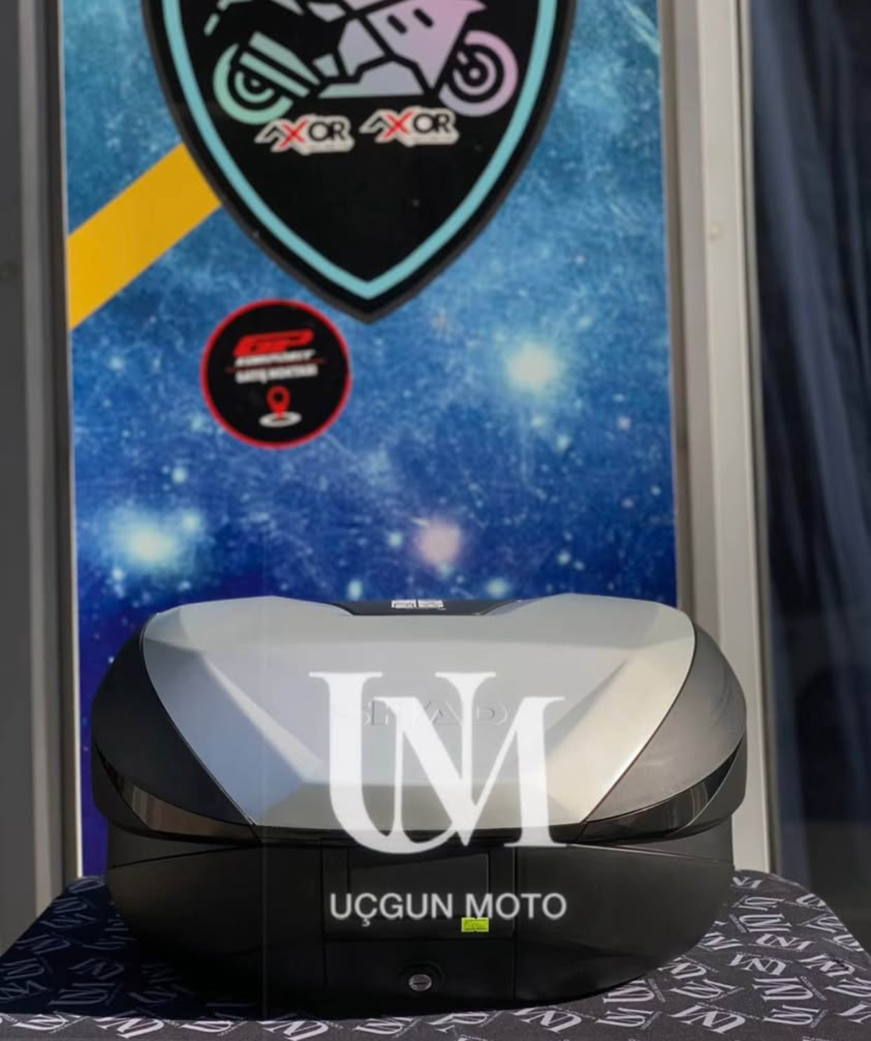 SHAD SH59X LİTRE MOTOSİKLET ARKA BAGAJ &Ccedil;ANTASI