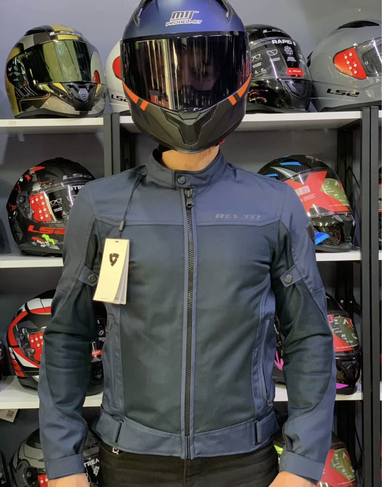 SIFIR REVİT ECLİPSE FULL KORUMA MOTORCU MONTU